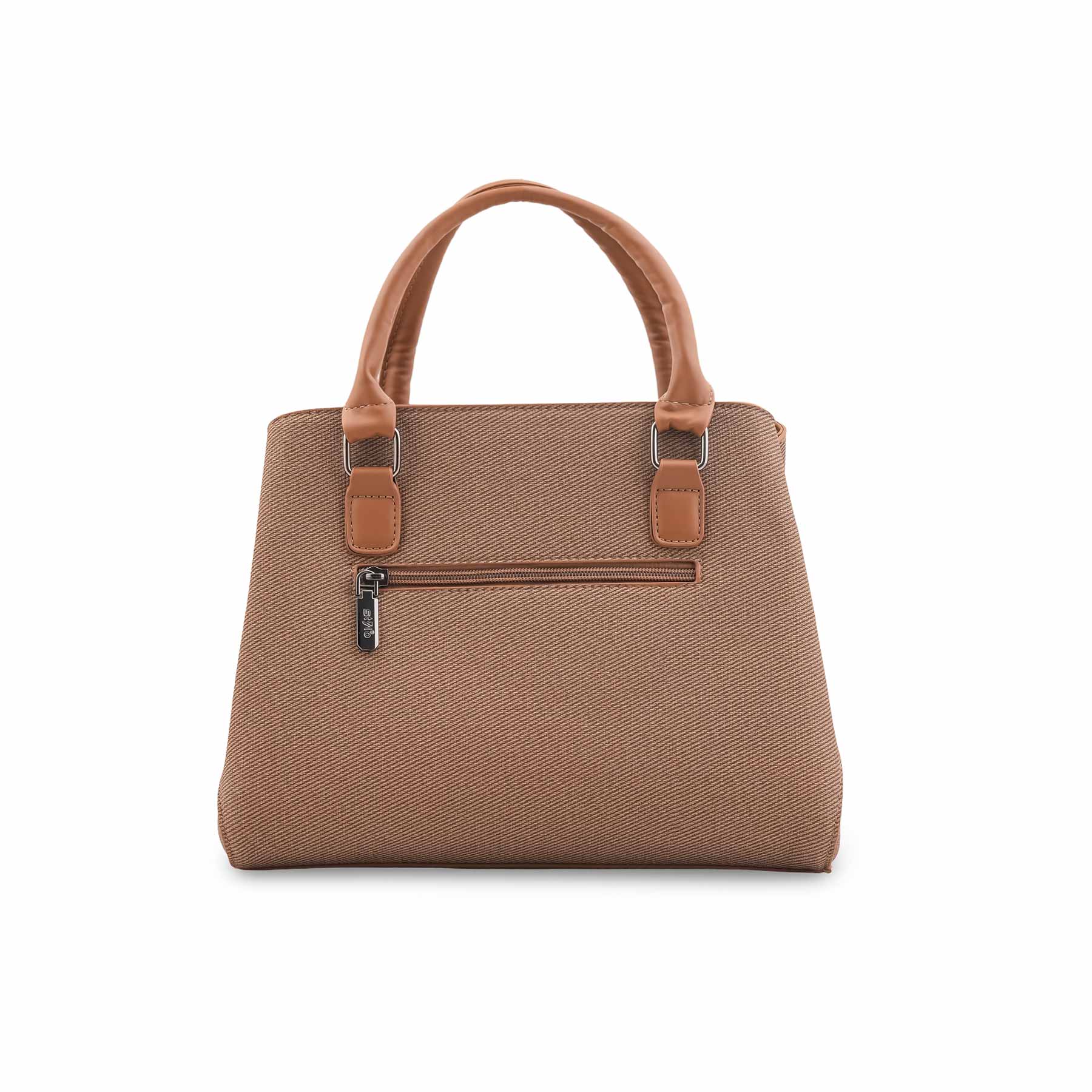 Brown Formal Hand Bag For Ladies P36534 - Image 4