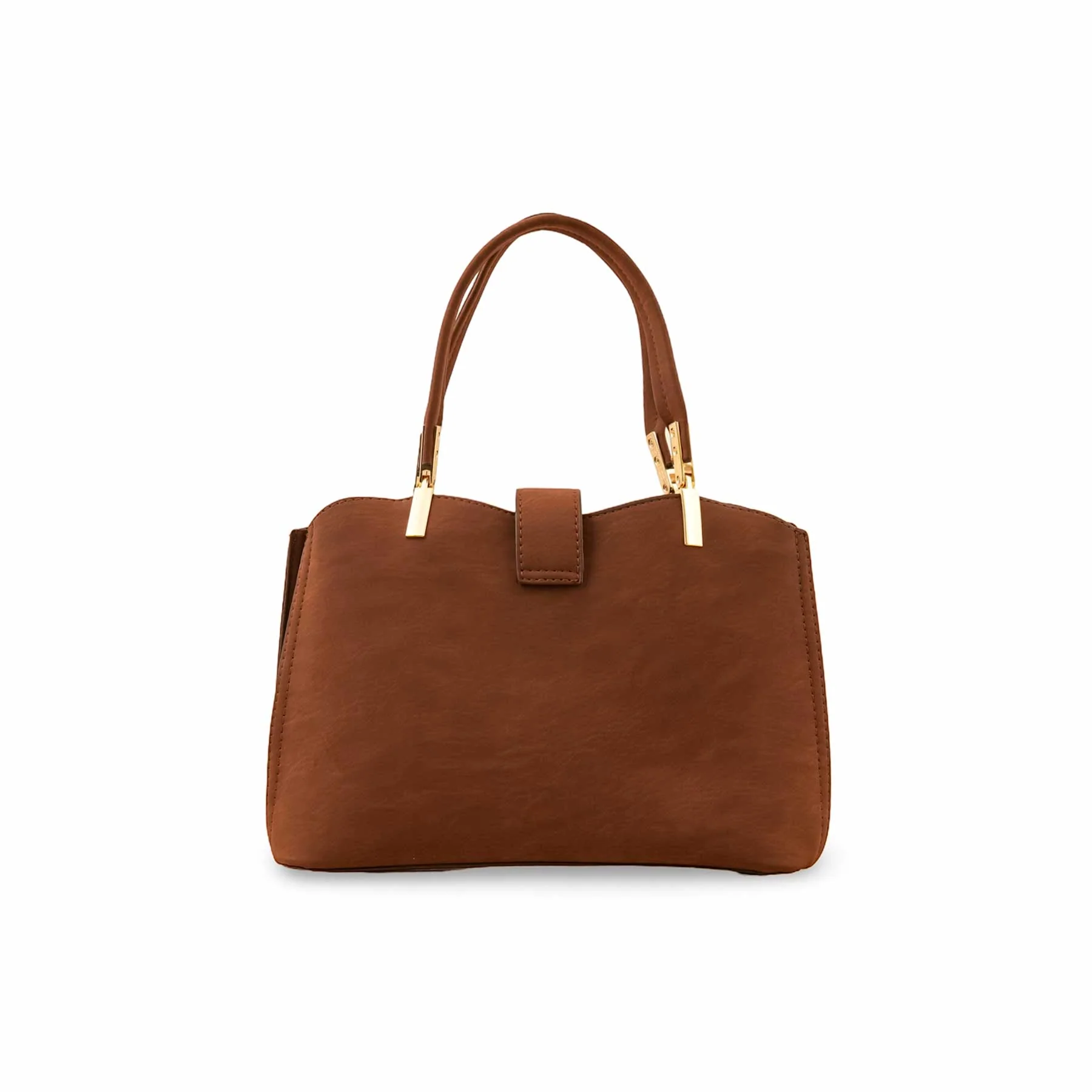 Brown Formal Hand Bag For Ladies P55736 - Image 3