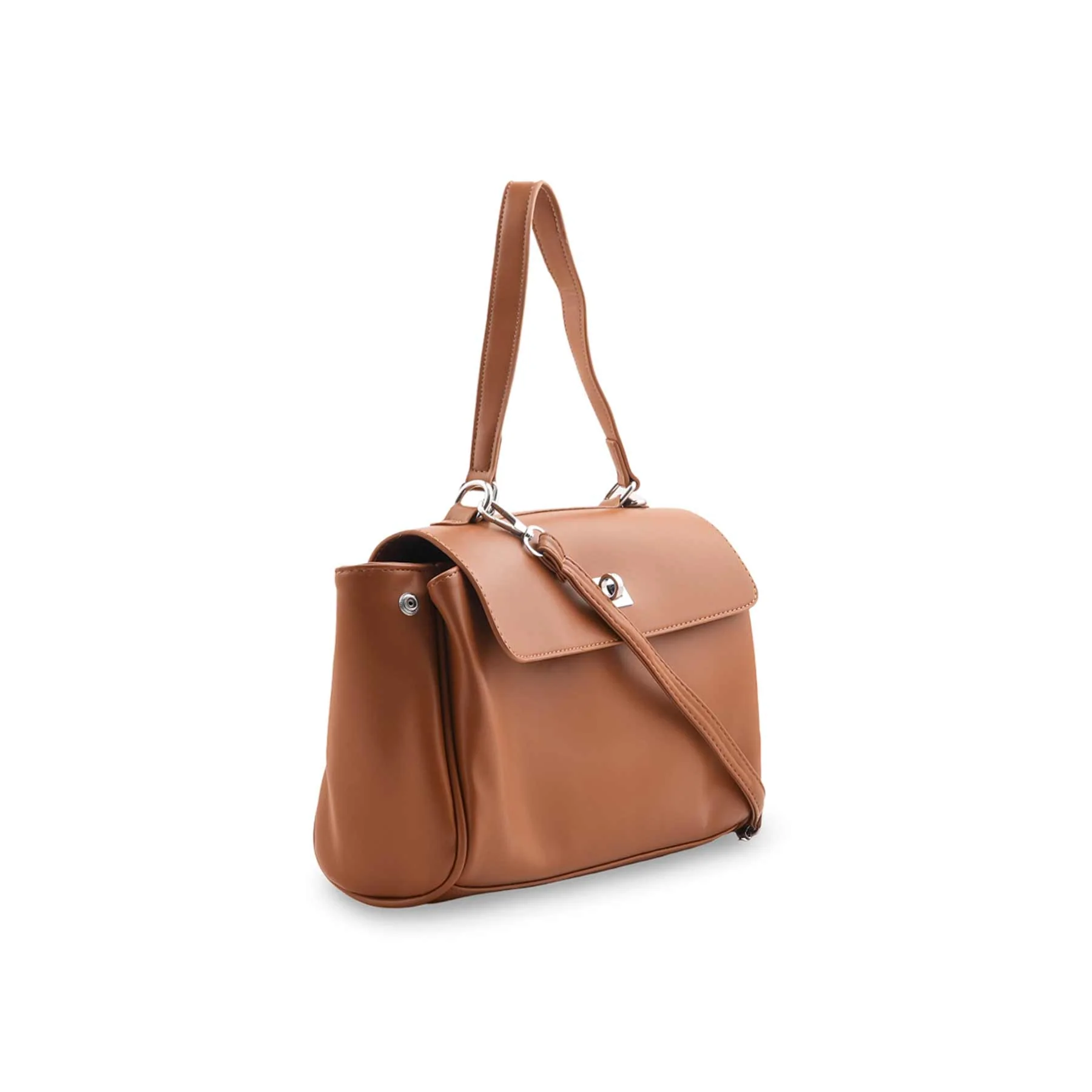 Brown Formal Hand Bag For Women P36480 - Image 3