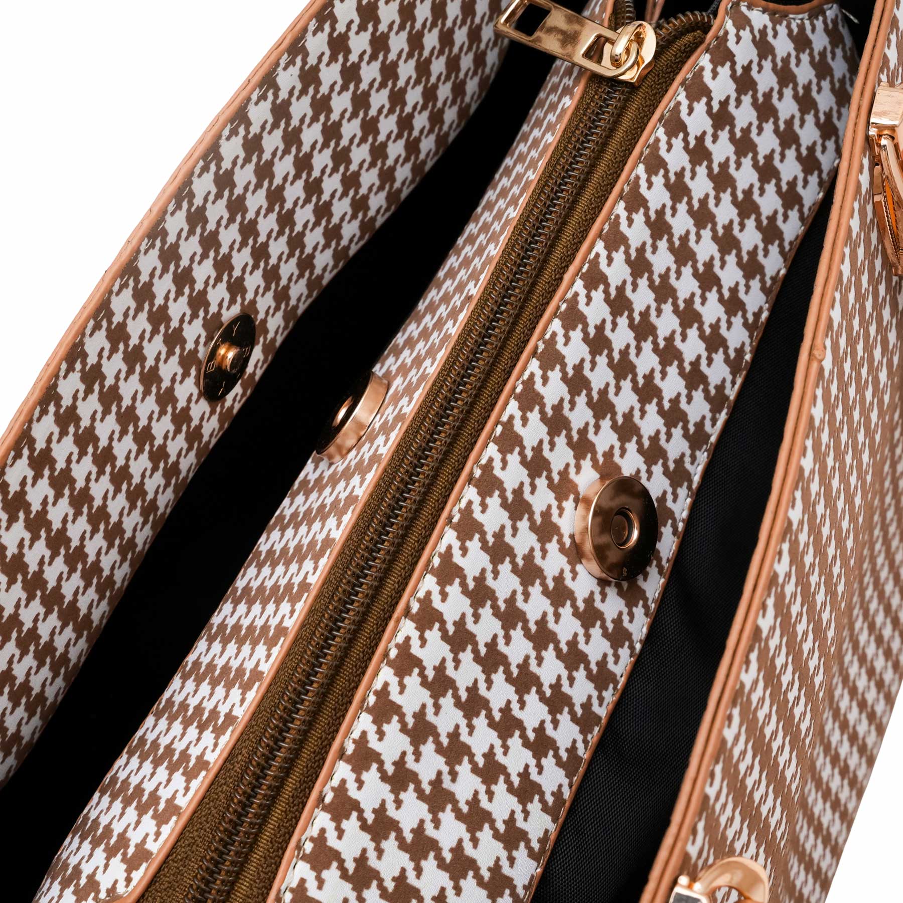 Brown Formal Hand Bag For Women P55843 - Image 5