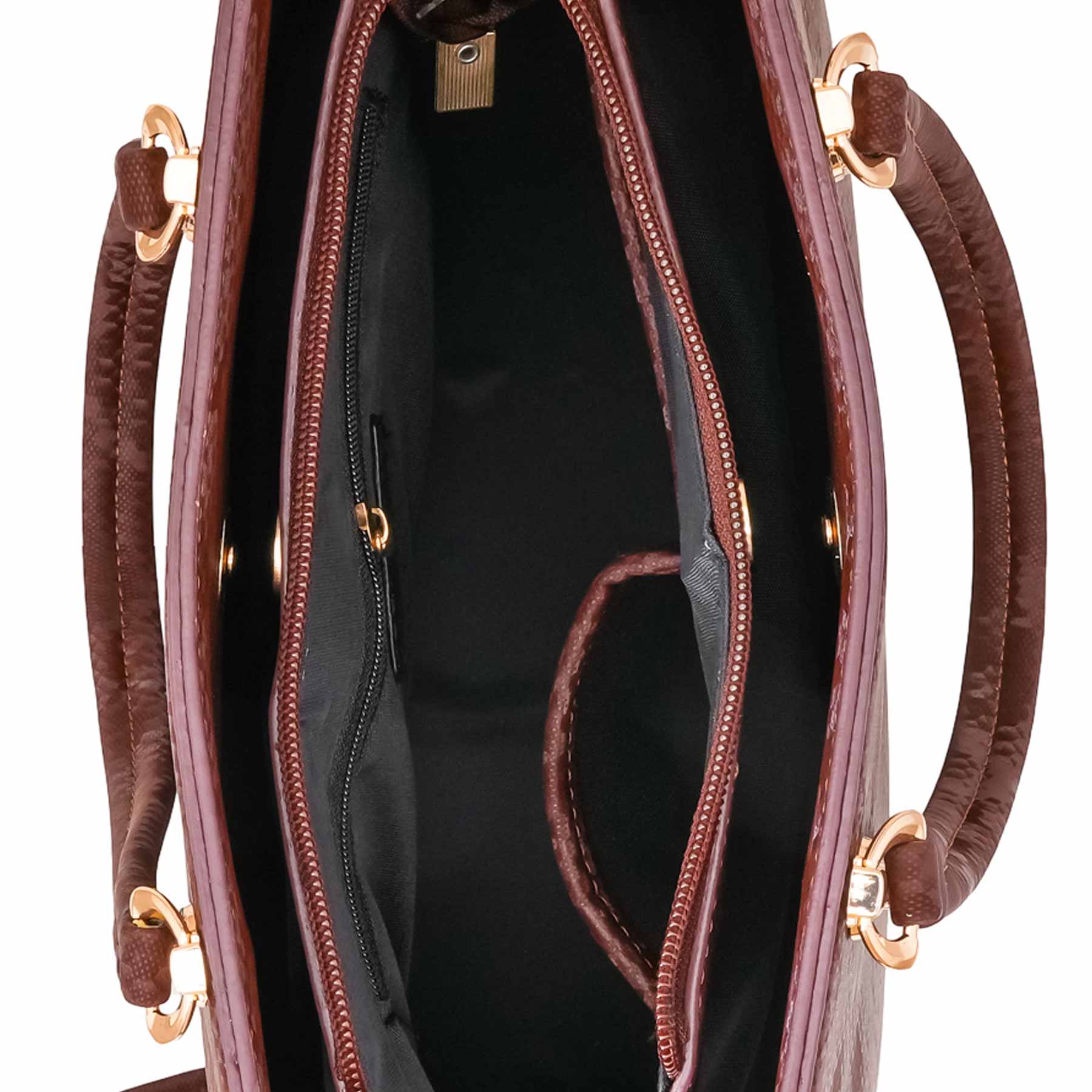 Brown Formal Hand Bag For Women P55844 - Image 6