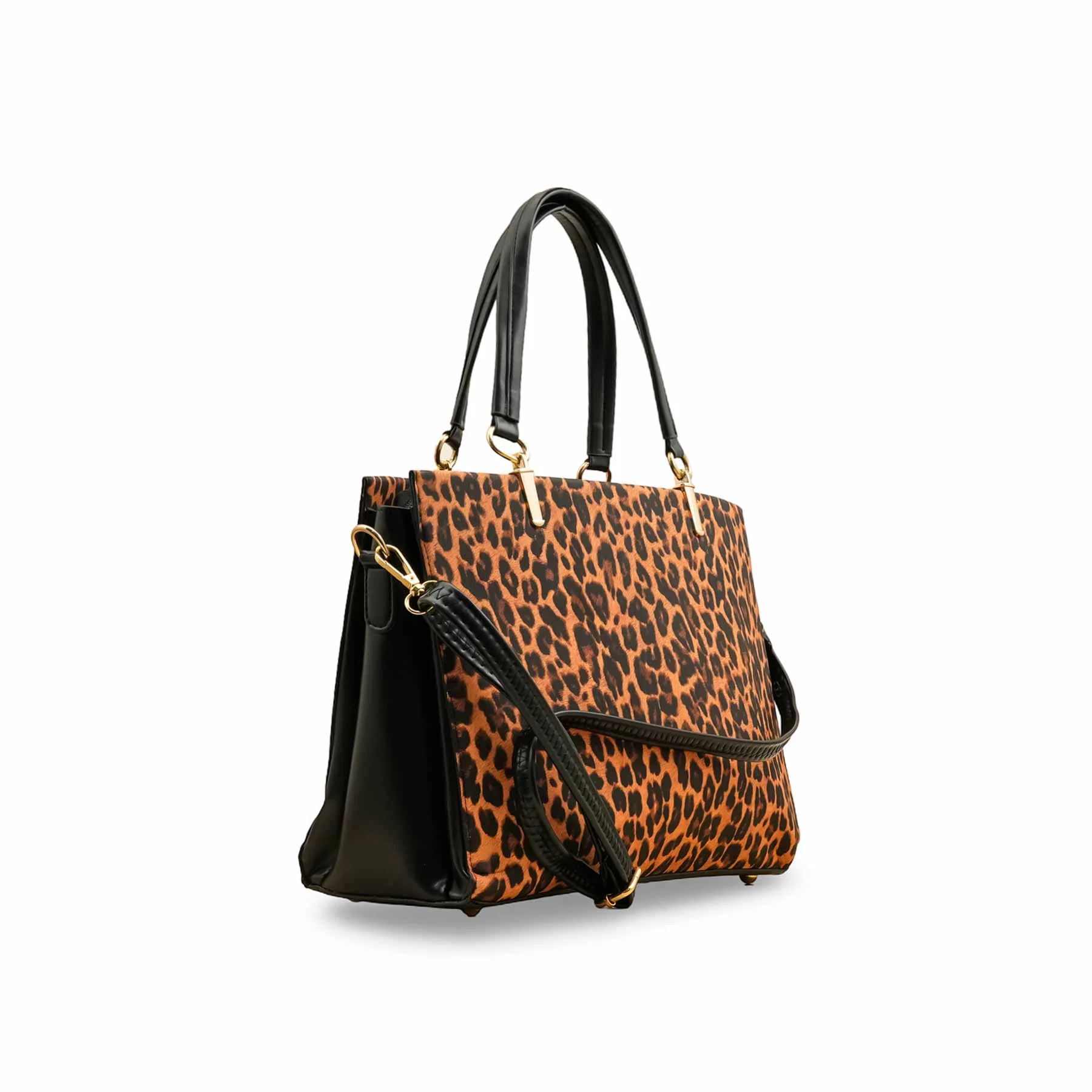 Brown Formal Hand Bag For Women P55860 - Image 3