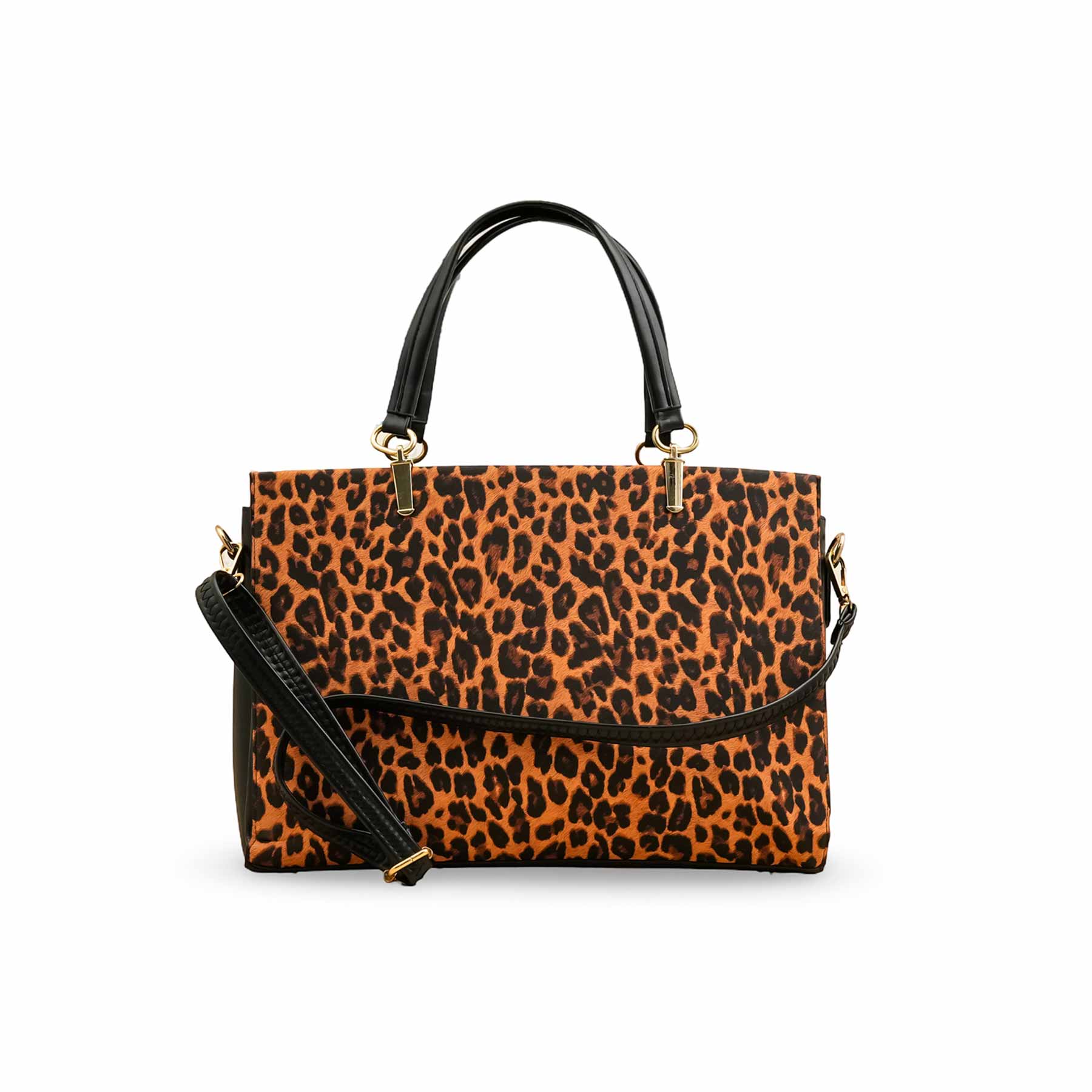 Brown Formal Hand Bag For Women P55860 - Image 4