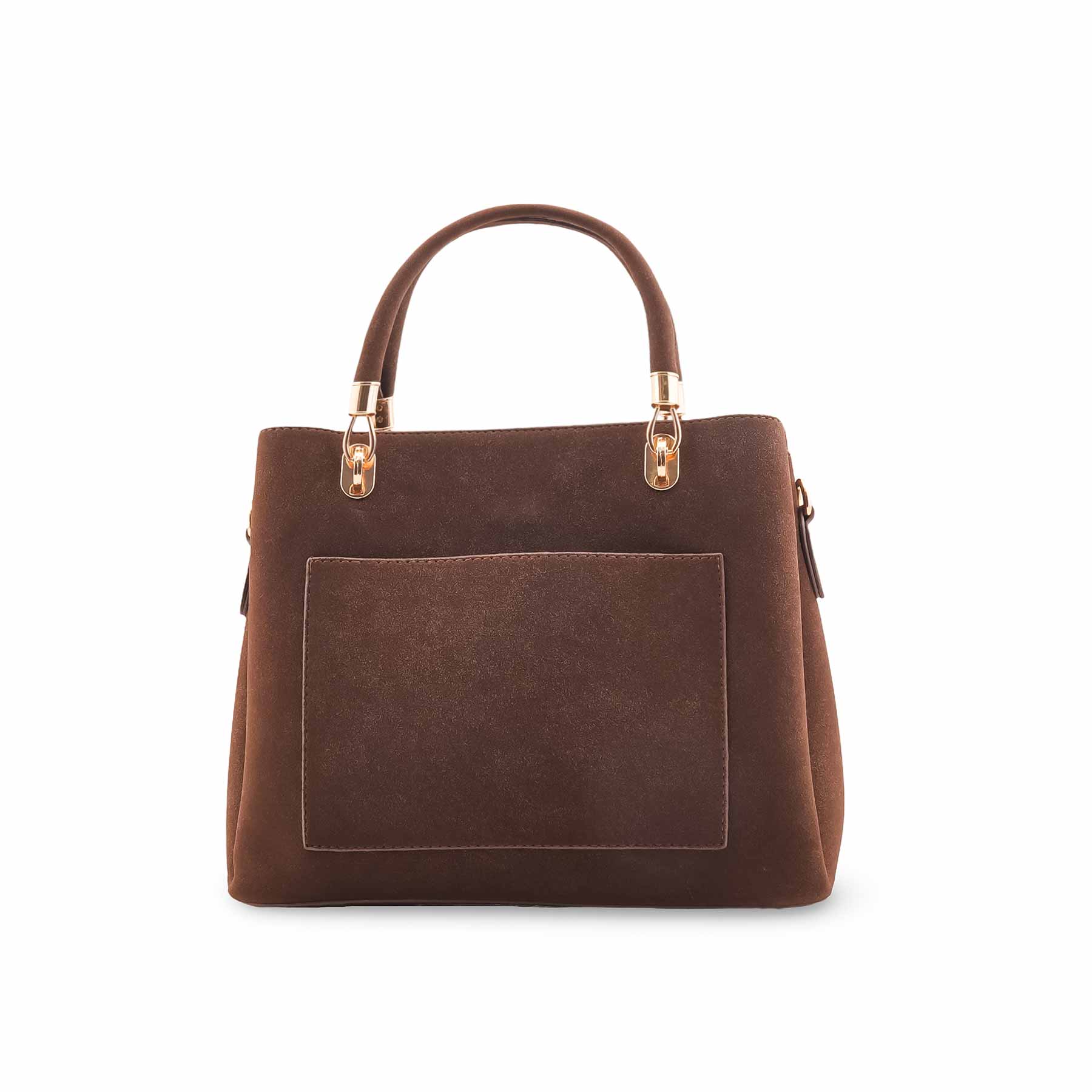 Brown Formal Hand Bag For Women P55880 - Image 4