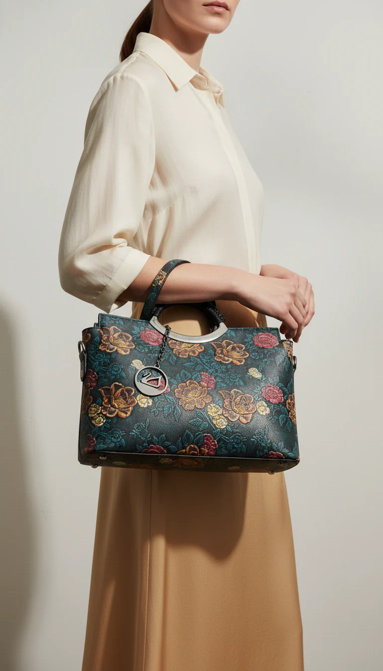 Brown Formal Hand Bag P36169