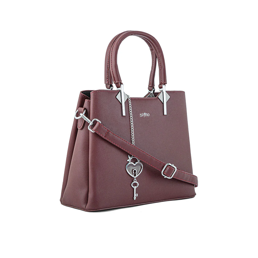 Brown Formal Hand Bag P36288 - Image 3