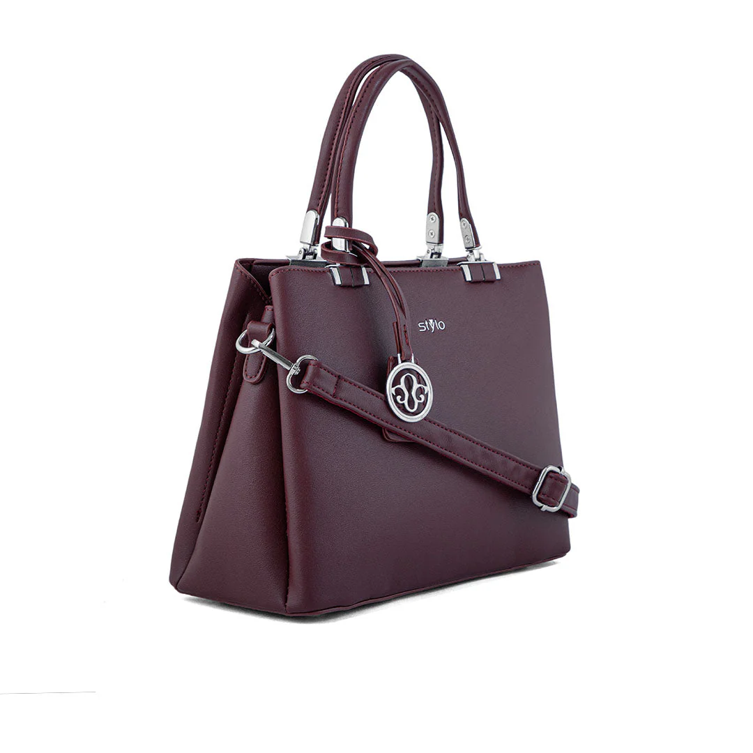 Brown Formal Hand Bag P36289 - Image 2
