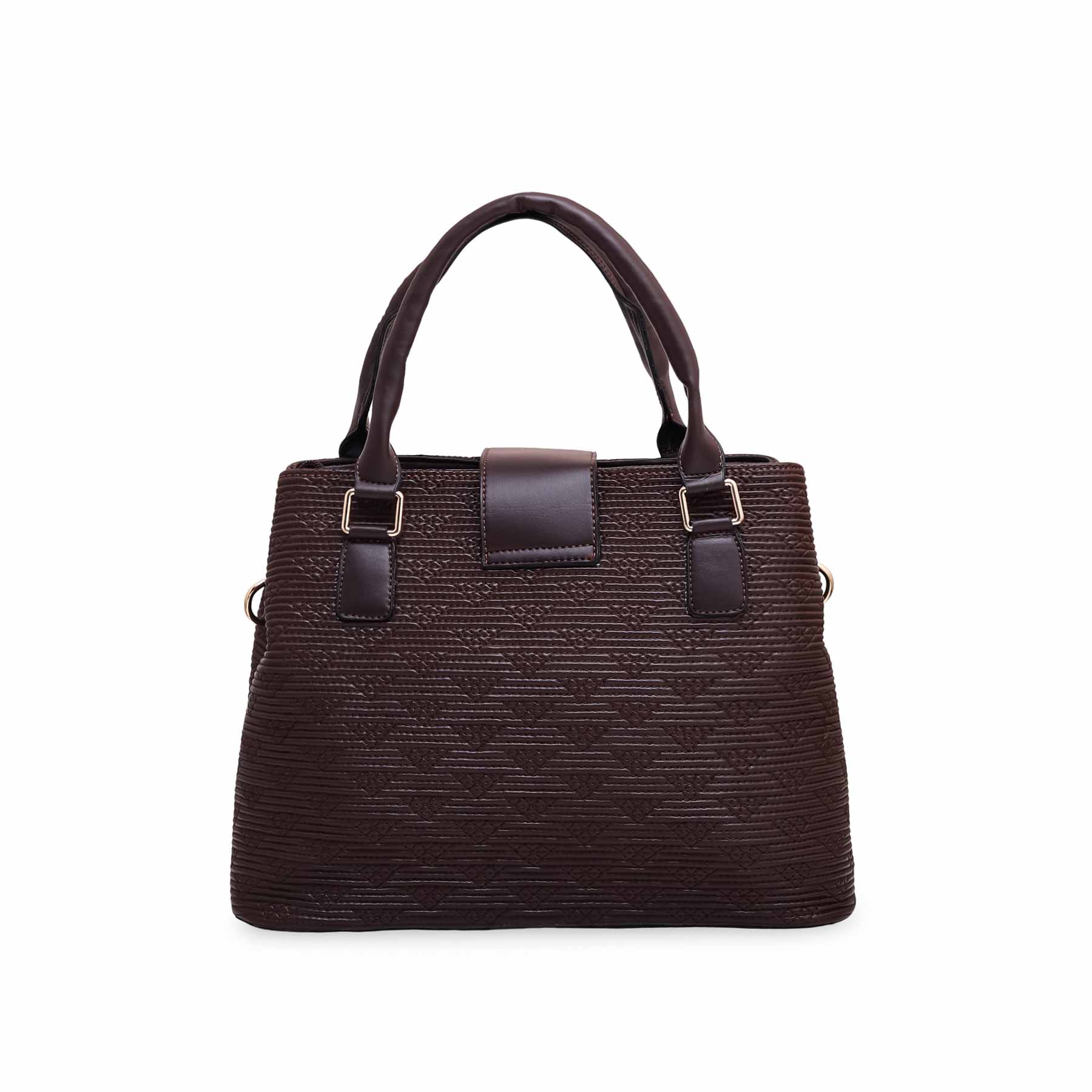 Brown Formal Hand Bag P55565 - Image 3