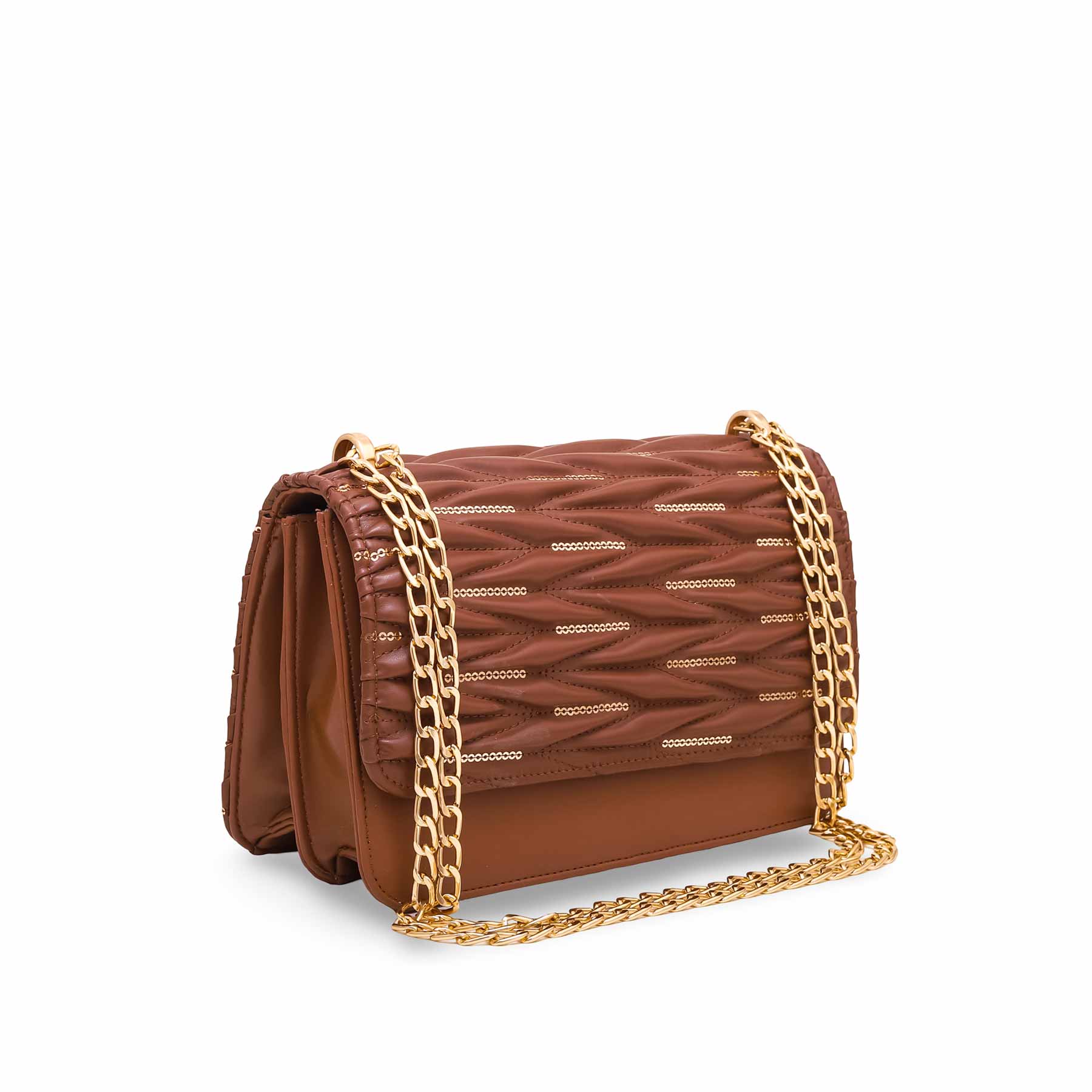 Brown Formal Hand Bag P55567 - Image 3