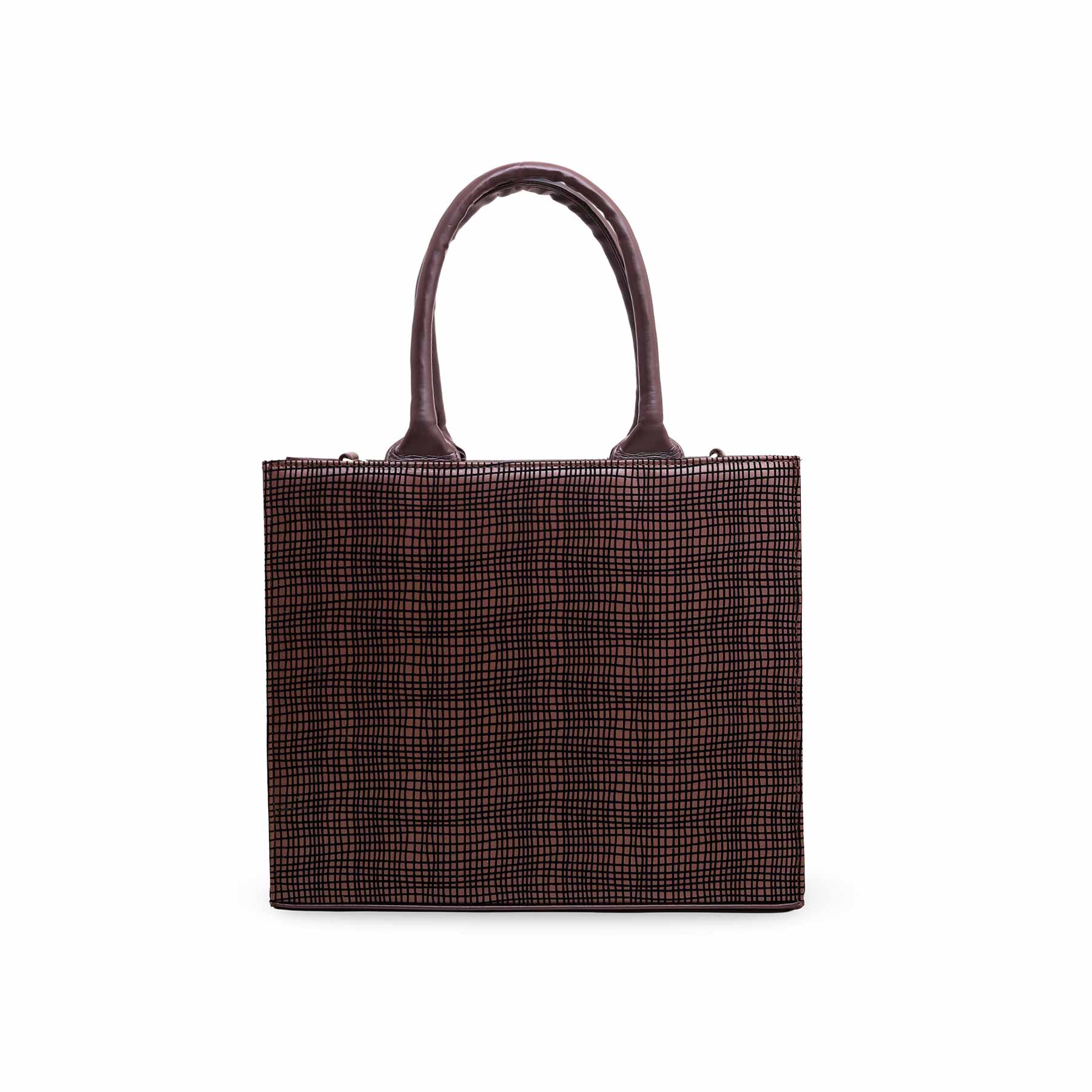Brown Formal Hand Bag P55574 - Image 3