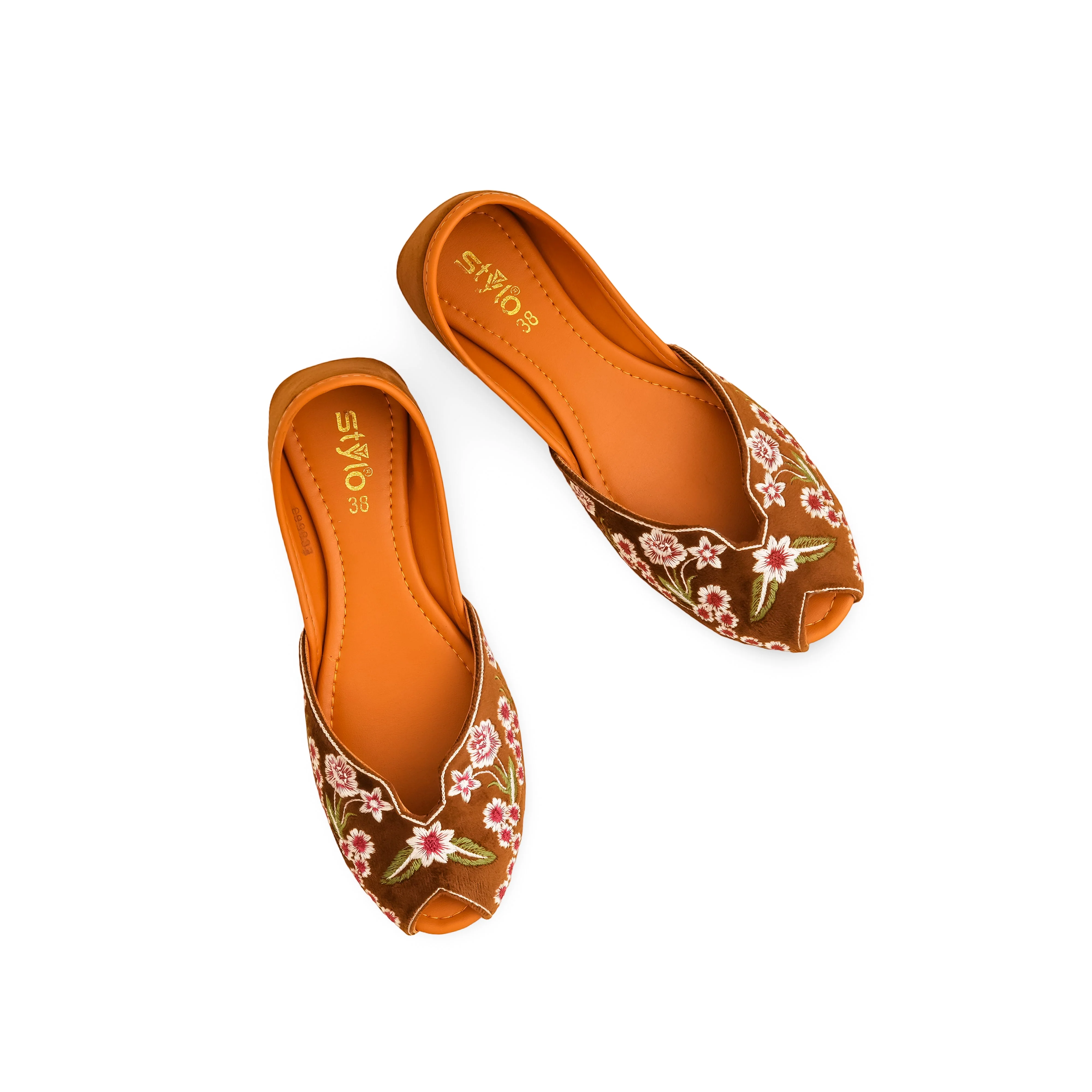 Brown Formal Khussa EC8563 - Image 5