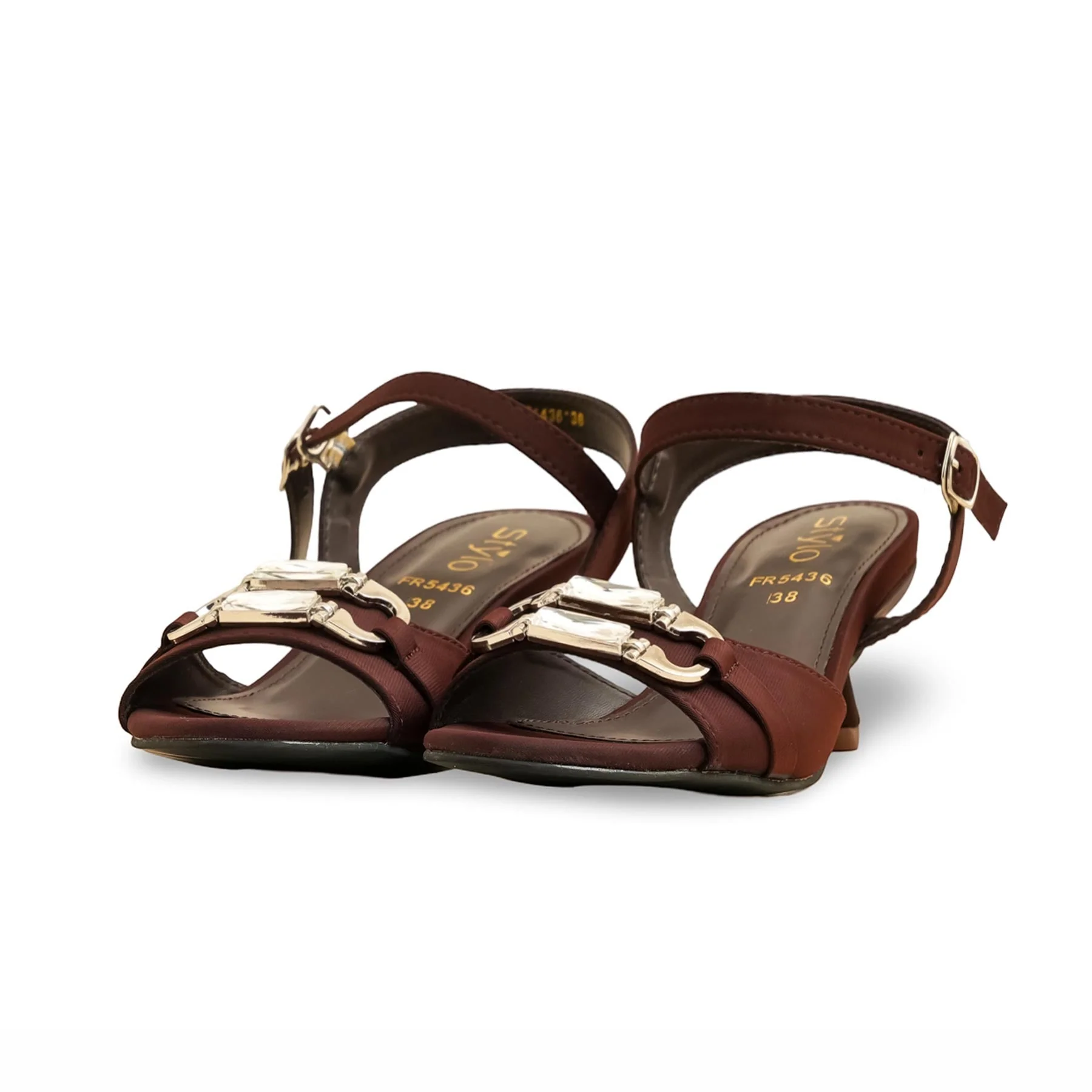 Brown Formal Sandal For Women FR5436 - Image 3