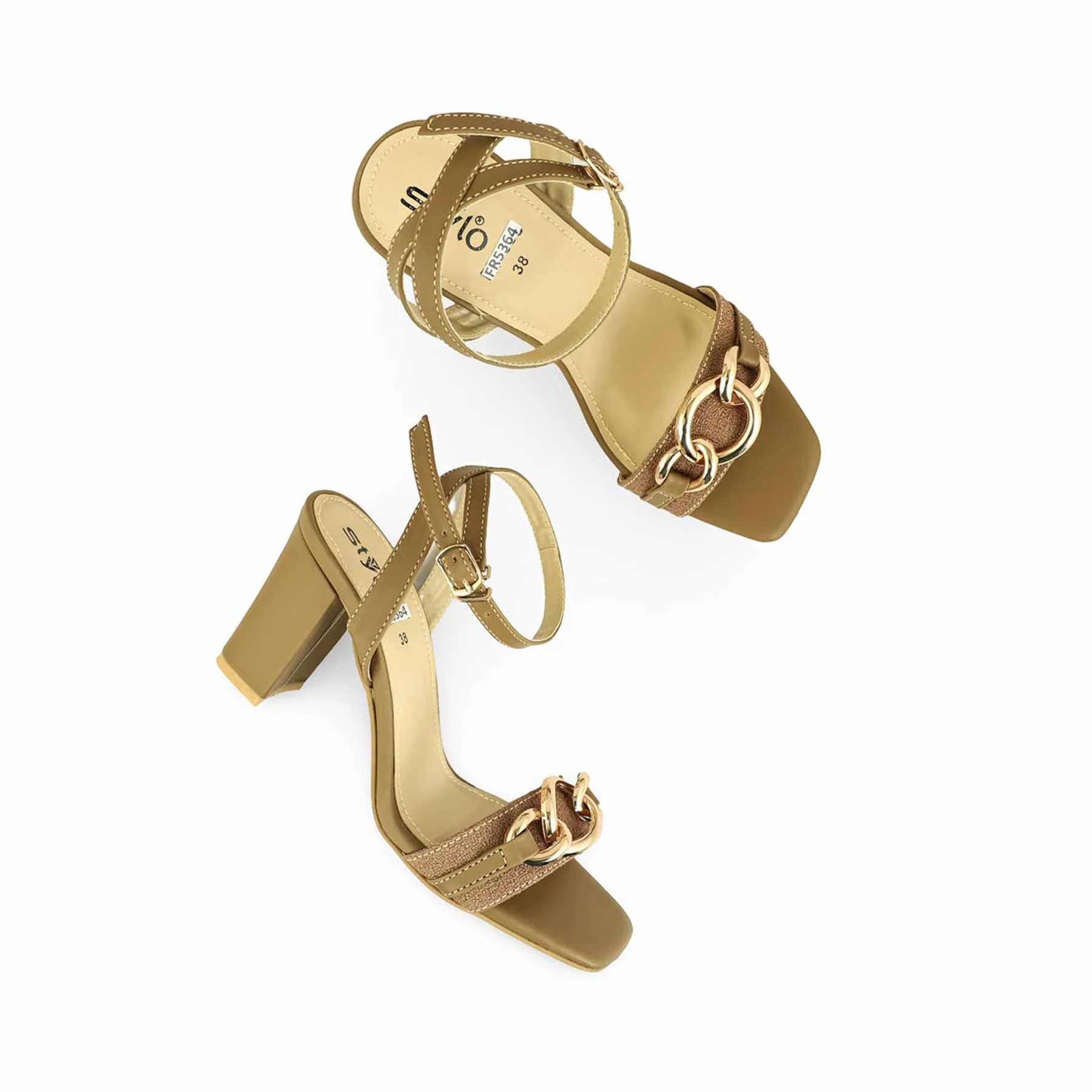Brown Formal Sandal FR5364 - Image 4
