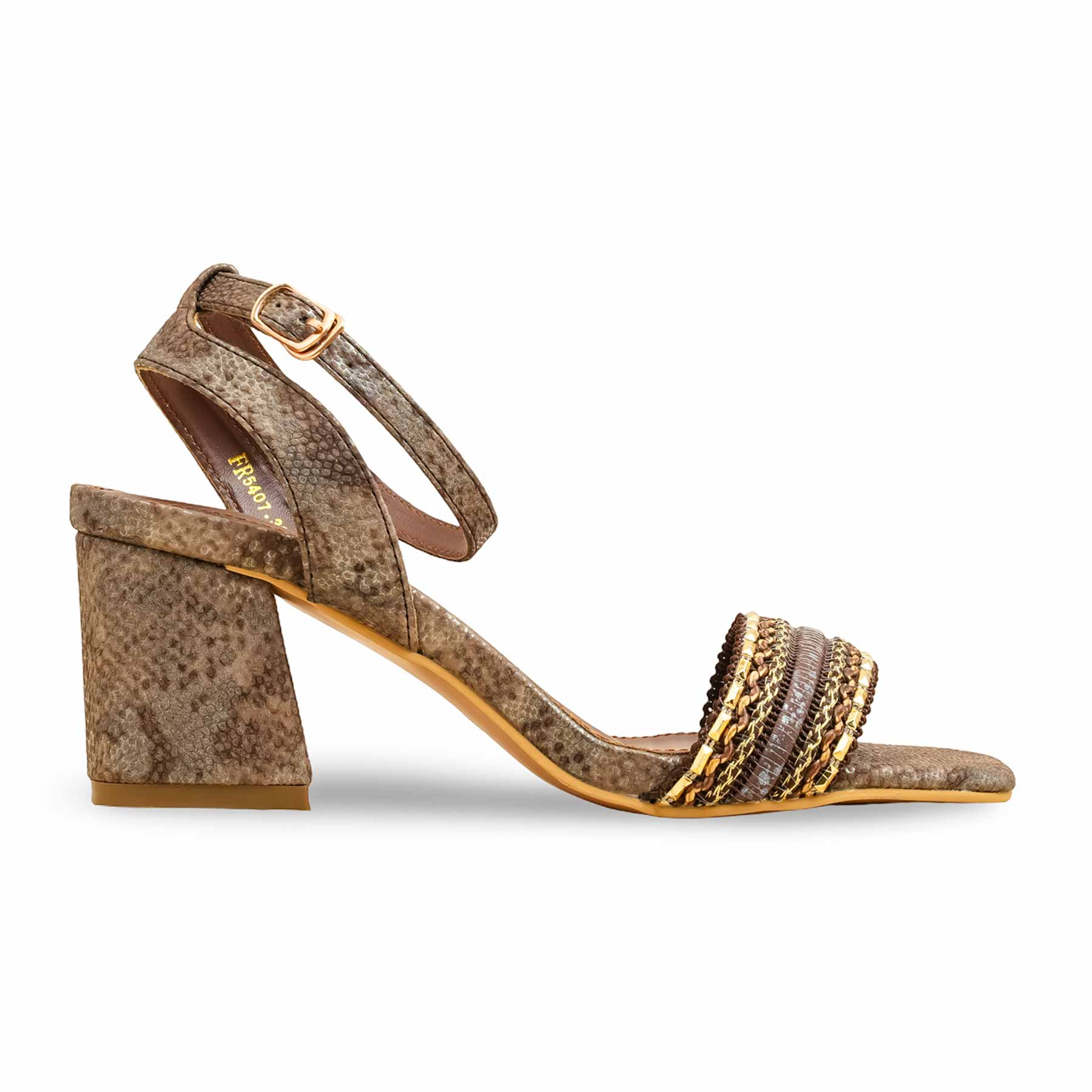 Brown Formal Sandal FR5407 - Image 2