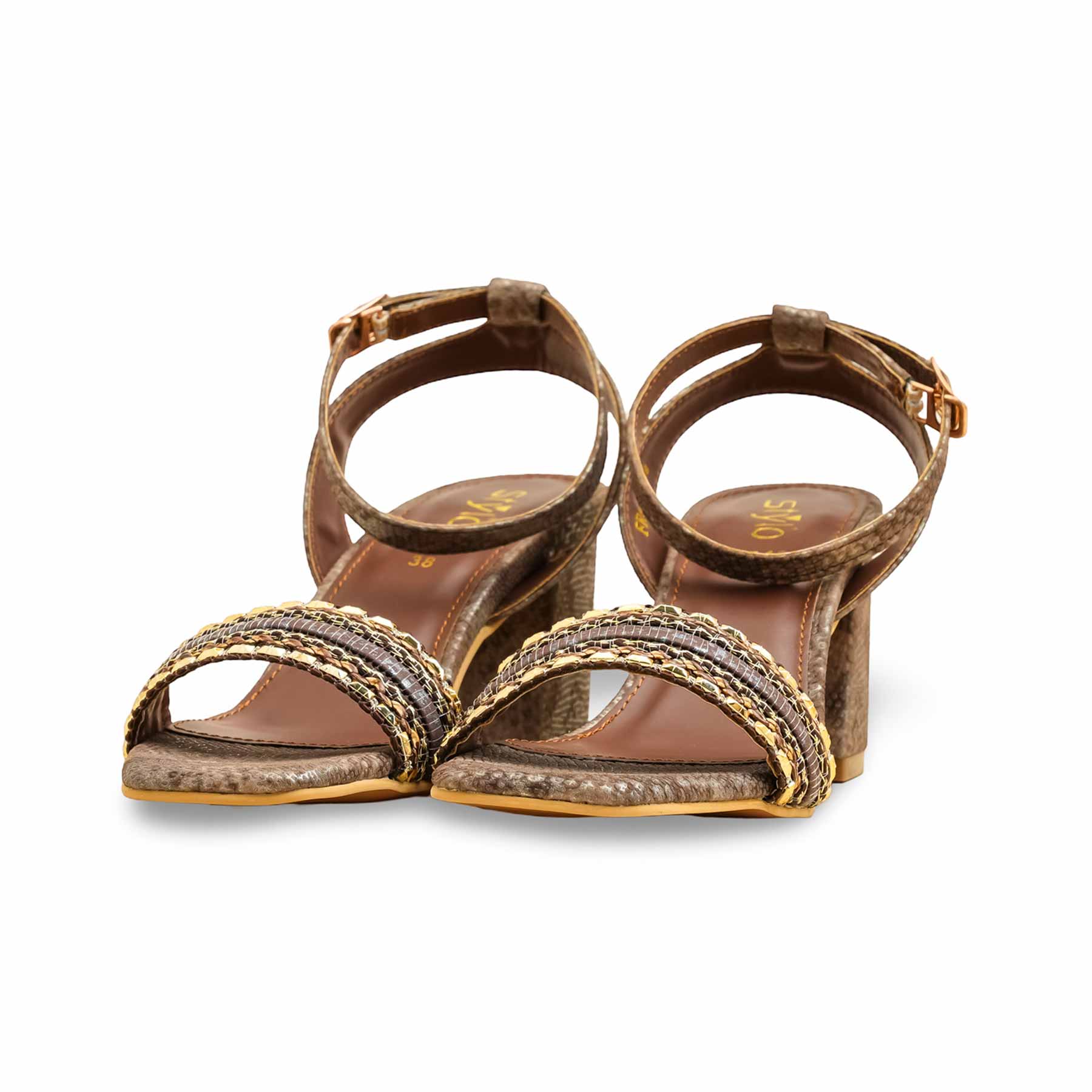 Brown Formal Sandal FR5407 - Image 3