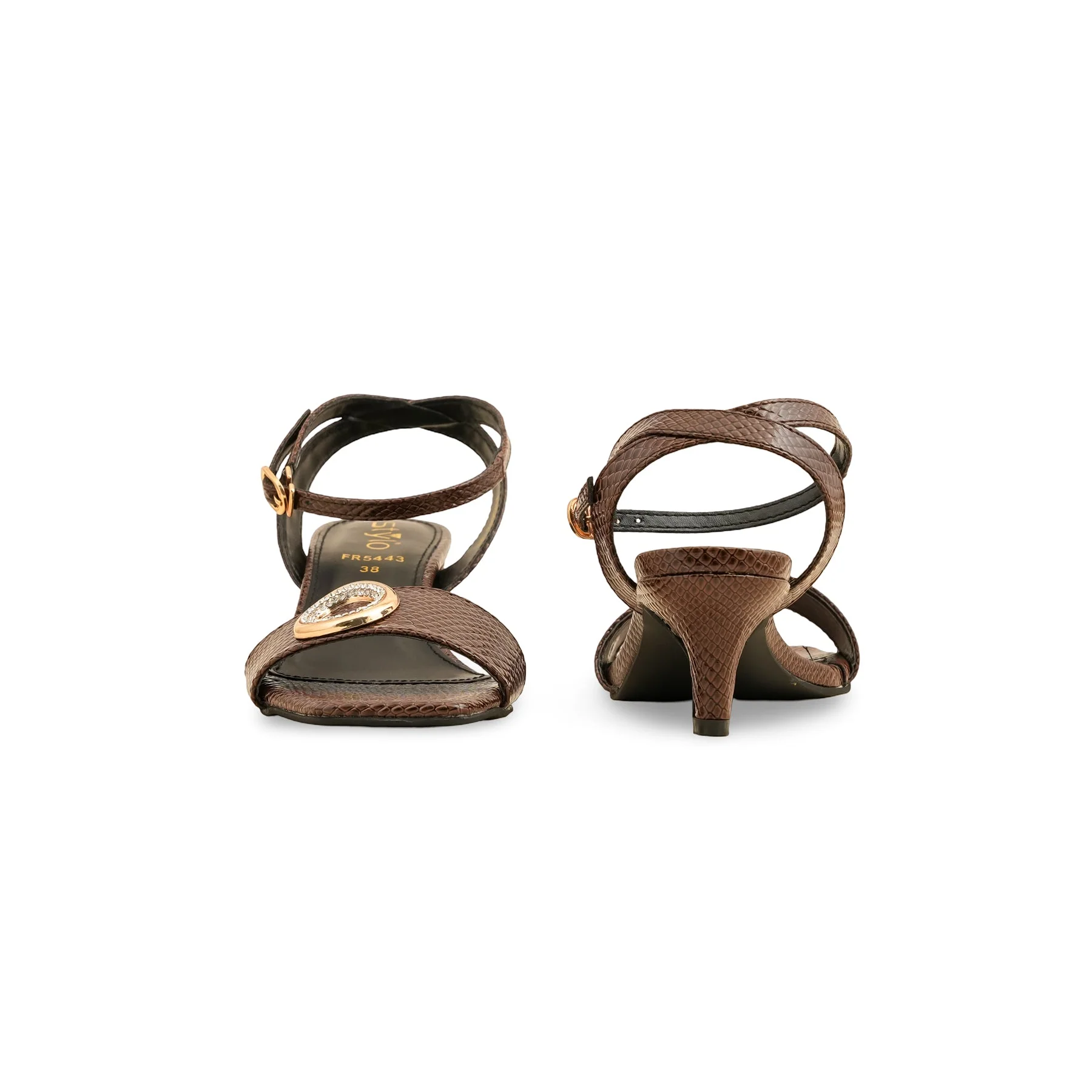 Brown Formal Sandal FR5443 - Image 4