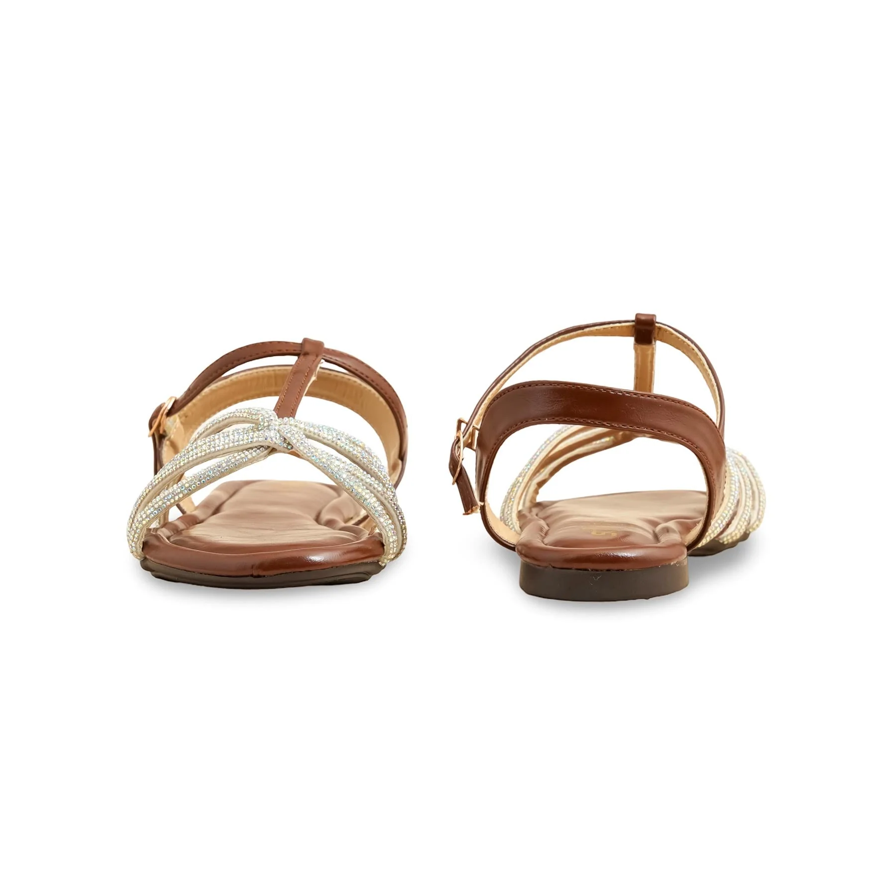Brown Formal Sandal FR5462 - Image 4