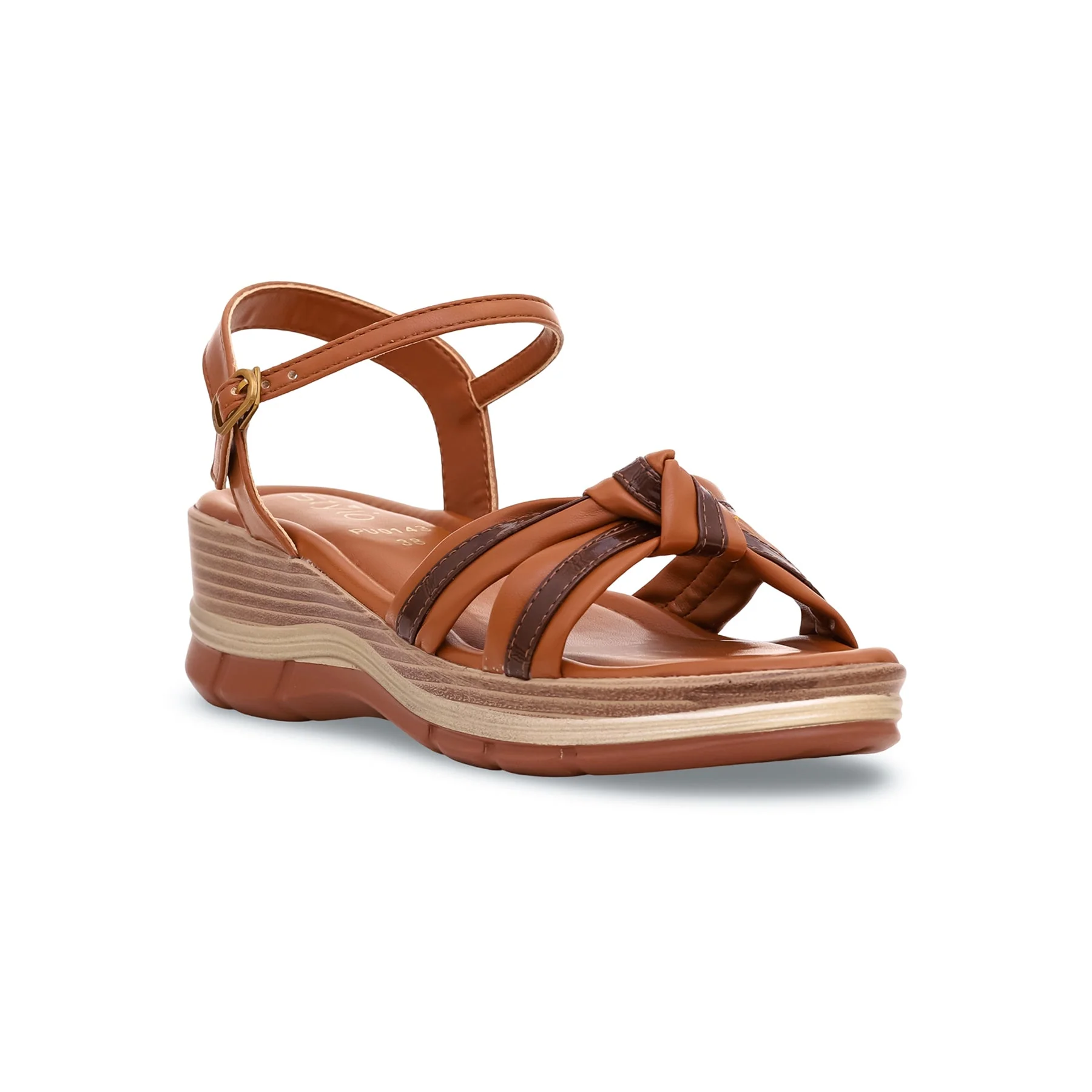 Brown Formal Sandal PU0143 - Image 2