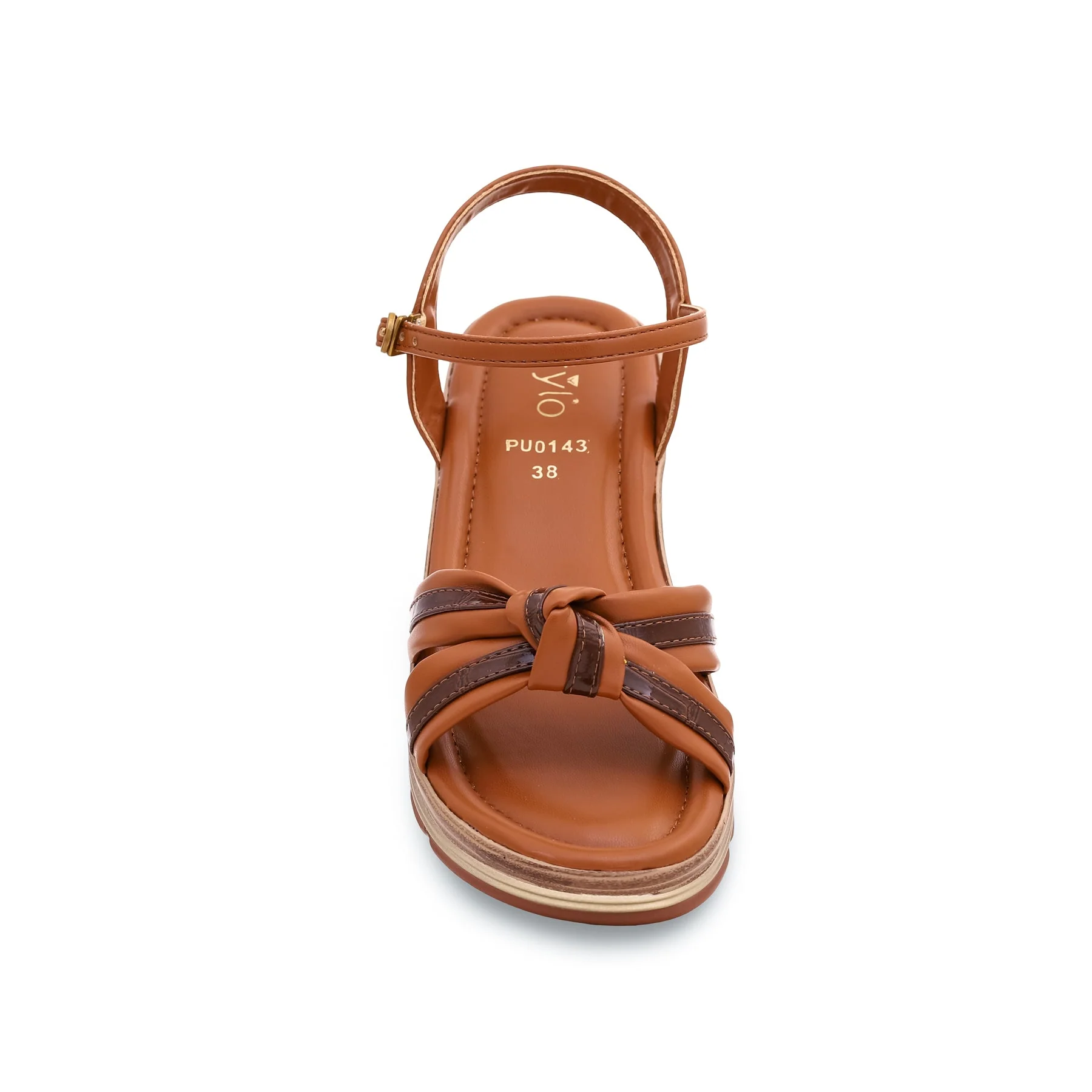 Brown Formal Sandal PU0143 - Image 3