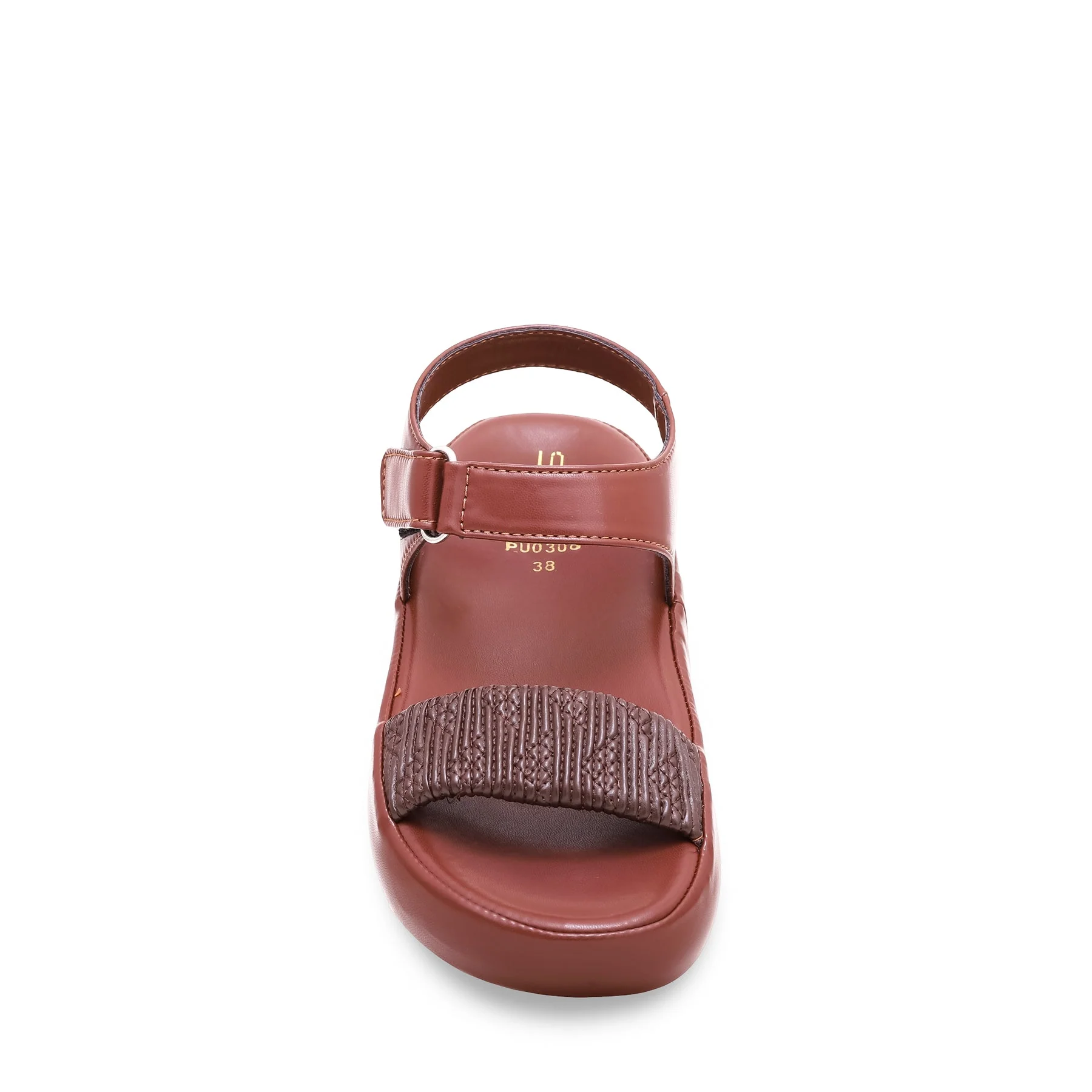 Brown Formal Sandal PU0308 - Image 3