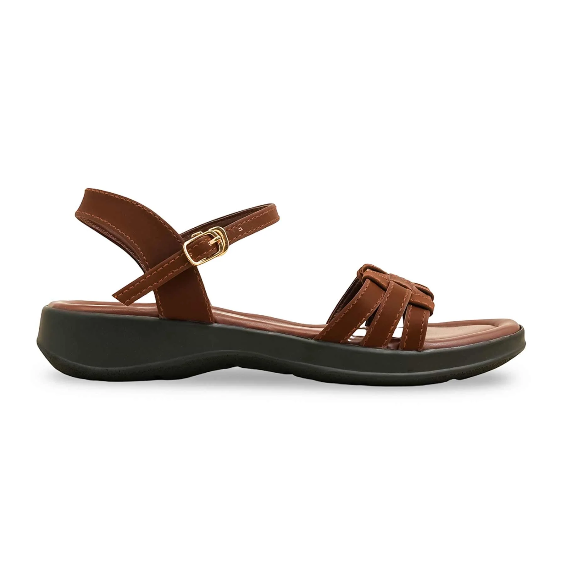 Brown Formal Sandal PU0613 - Image 2
