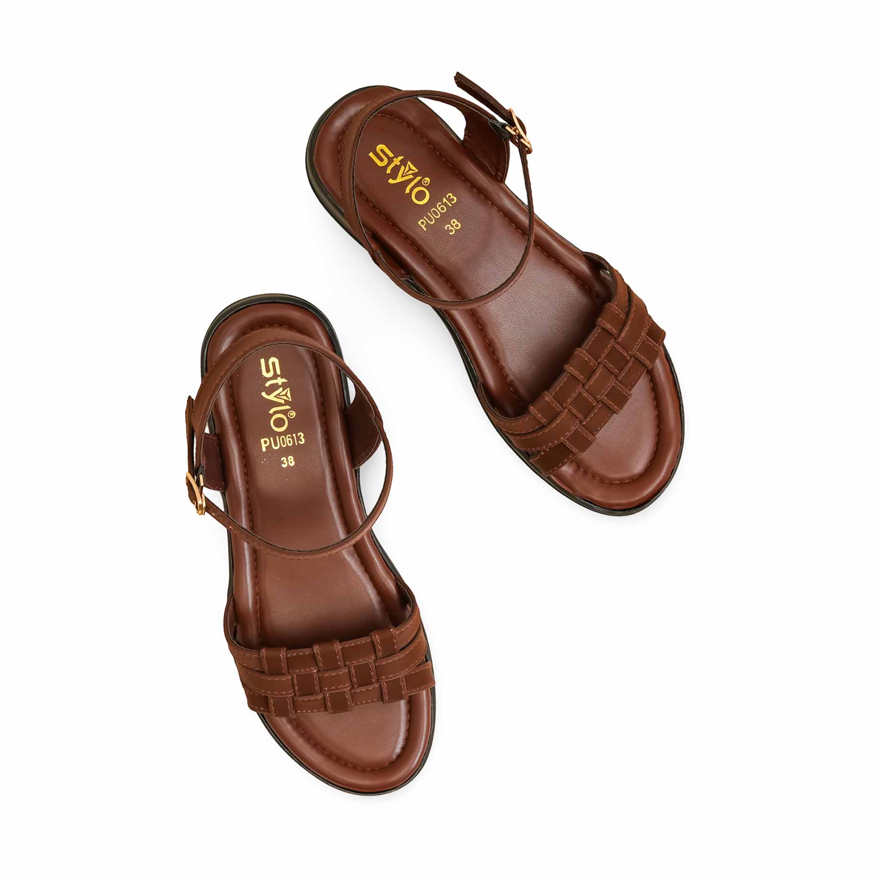 Brown Formal Sandal PU0613 - Image 5