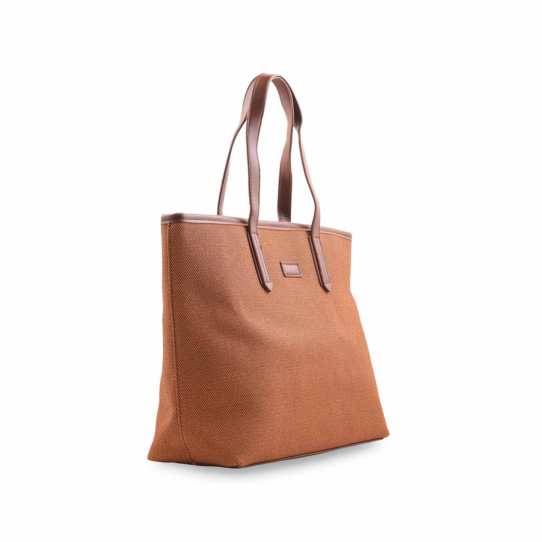Brown Formal Shoulder Bag For Ladies P36474 - Image 3