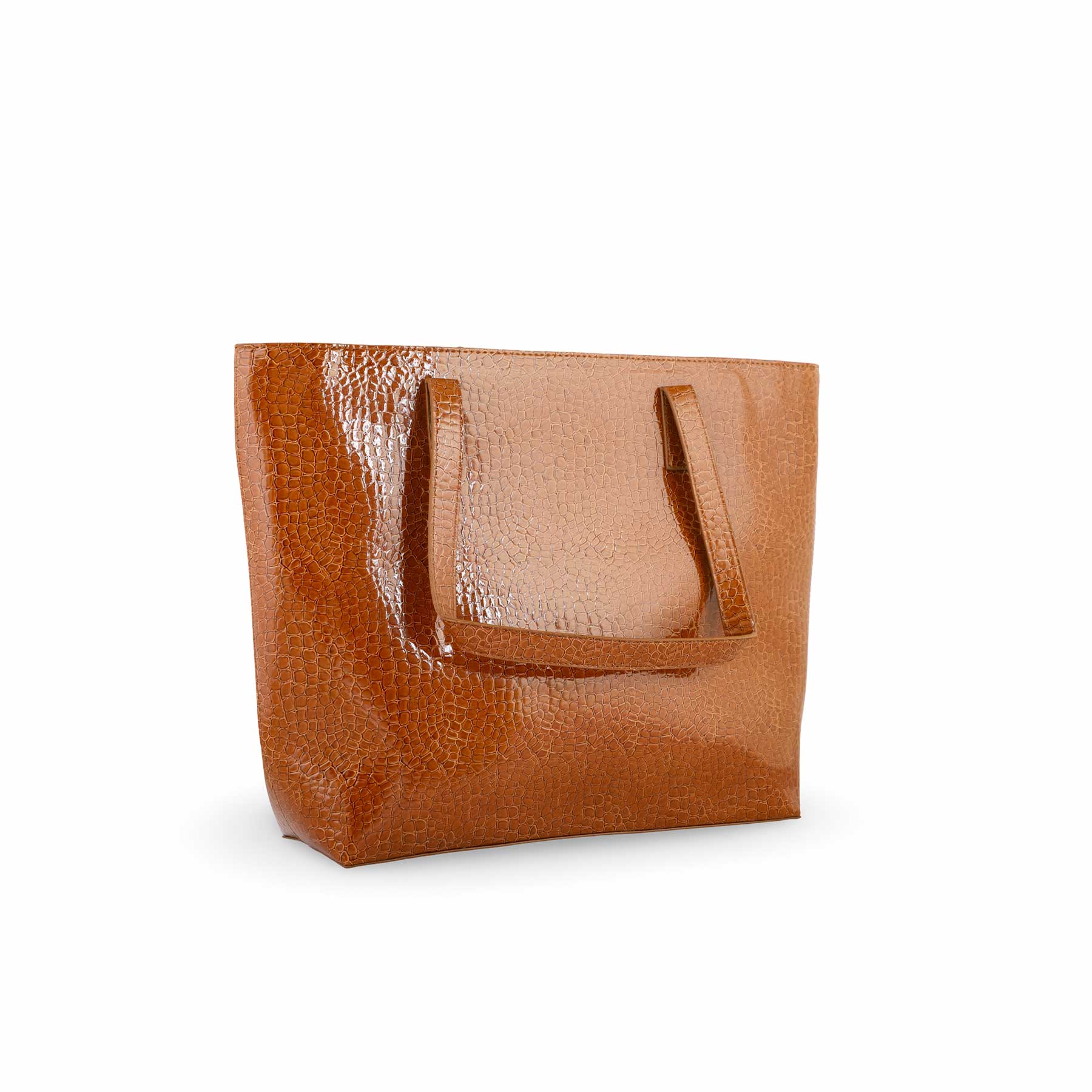 Brown Formal Shoulder Bag For Ladies P55672 - Image 2