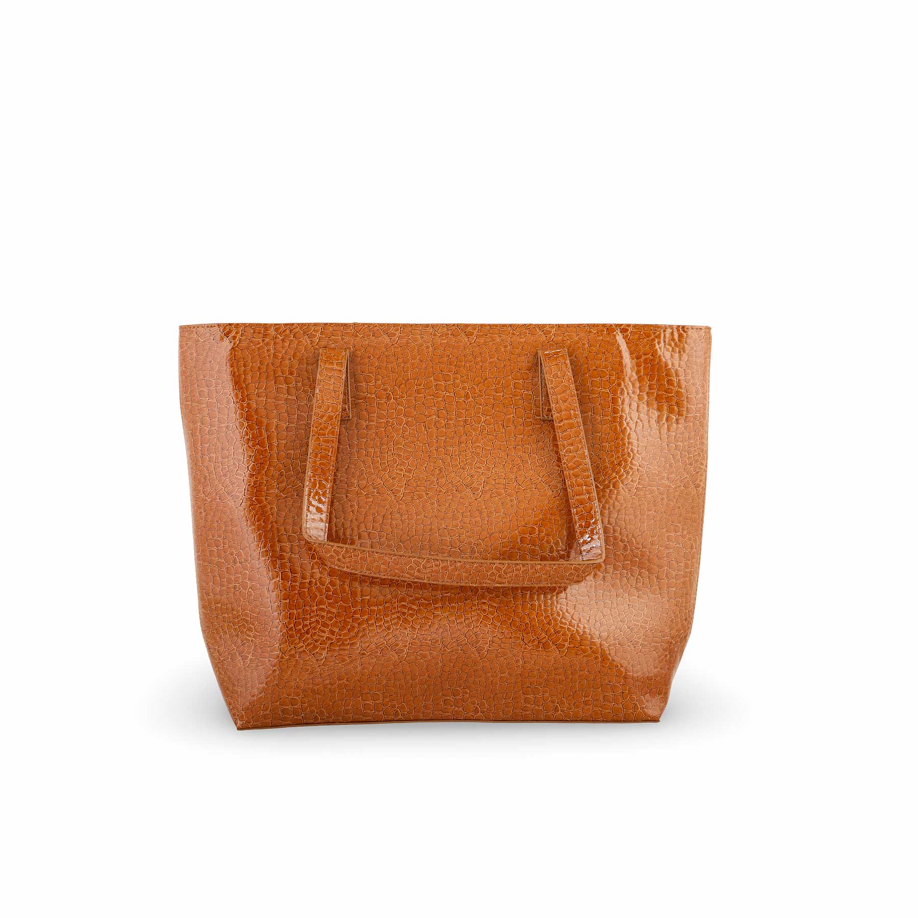 Brown Formal Shoulder Bag For Ladies P55672 - Image 3