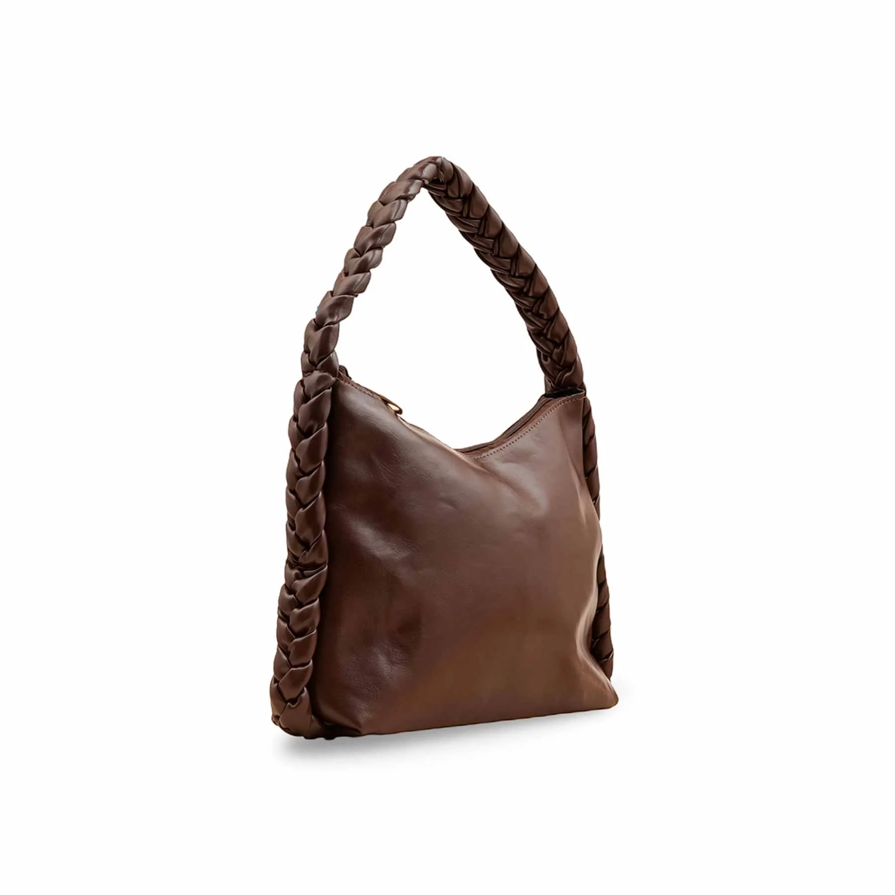 Brown Formal Shoulder Bag For Ladies P55823 - Image 3