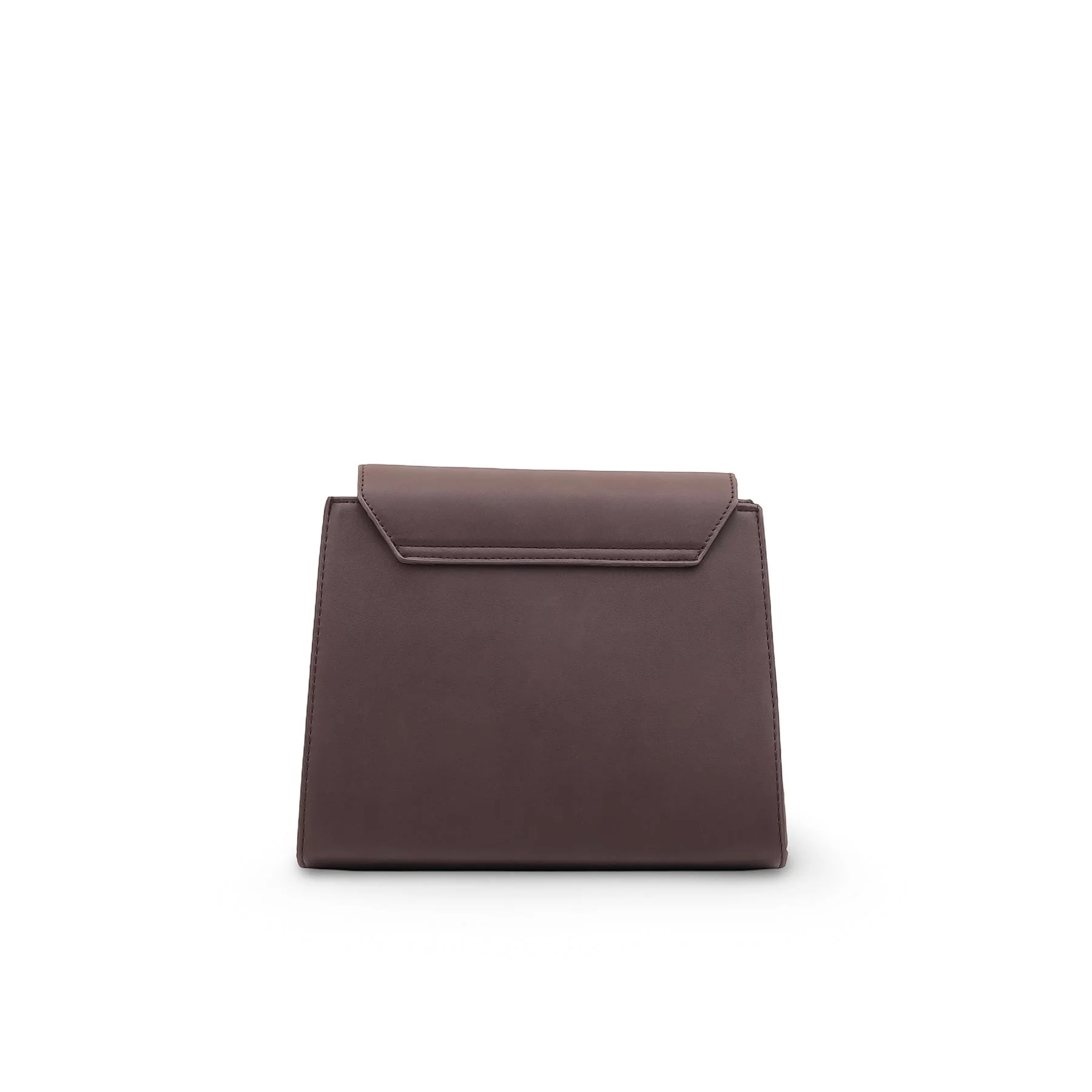 Brown Formal Shoulder Bag For Ladies P55840 - Image 4