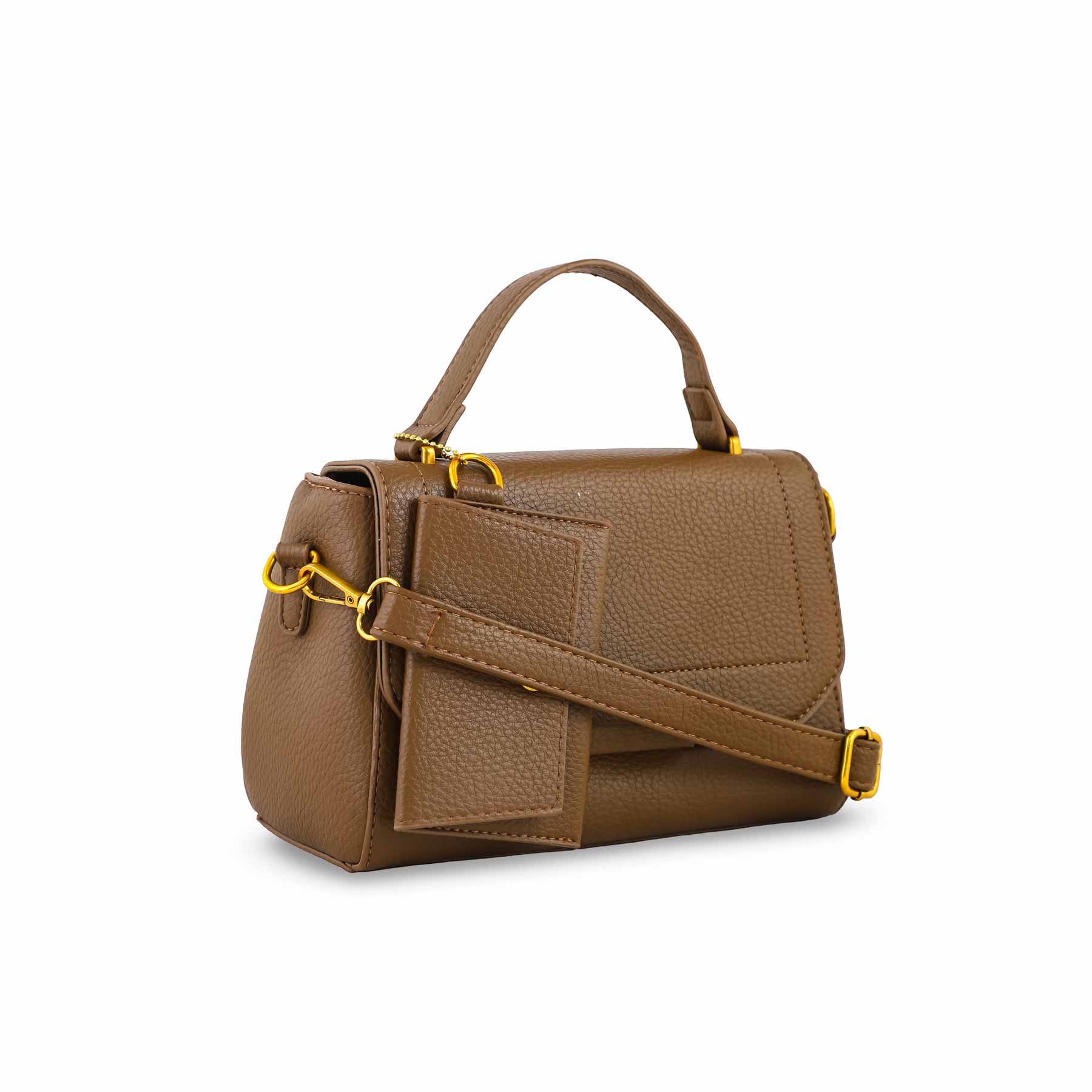 Brown Formal Shoulder Bag For Women P36144 - Image 3