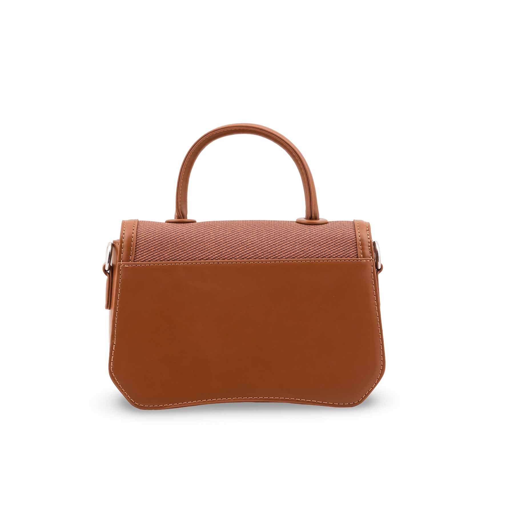 Brown Formal Shoulder Bag For Women P36482 - Image 4