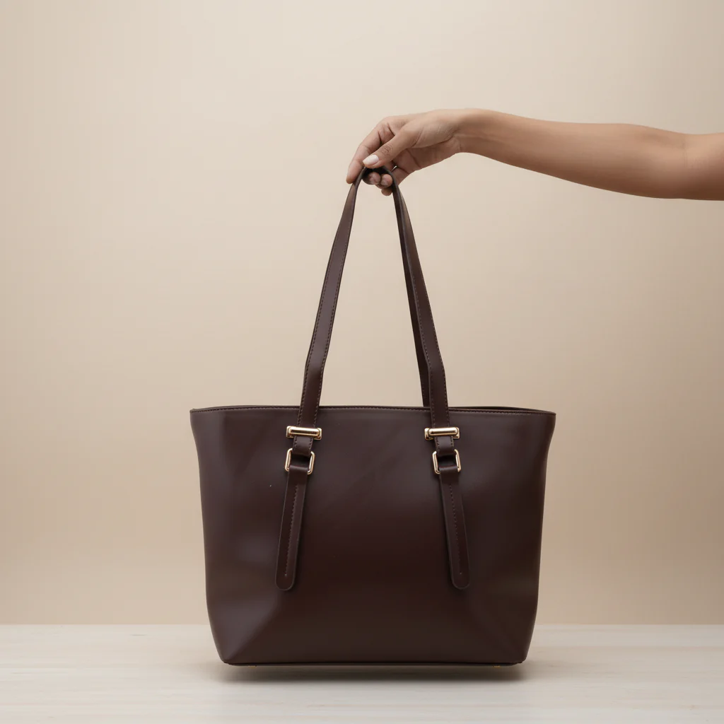 Brown Formal Shoulder Bag For Women P55859 - Image 2