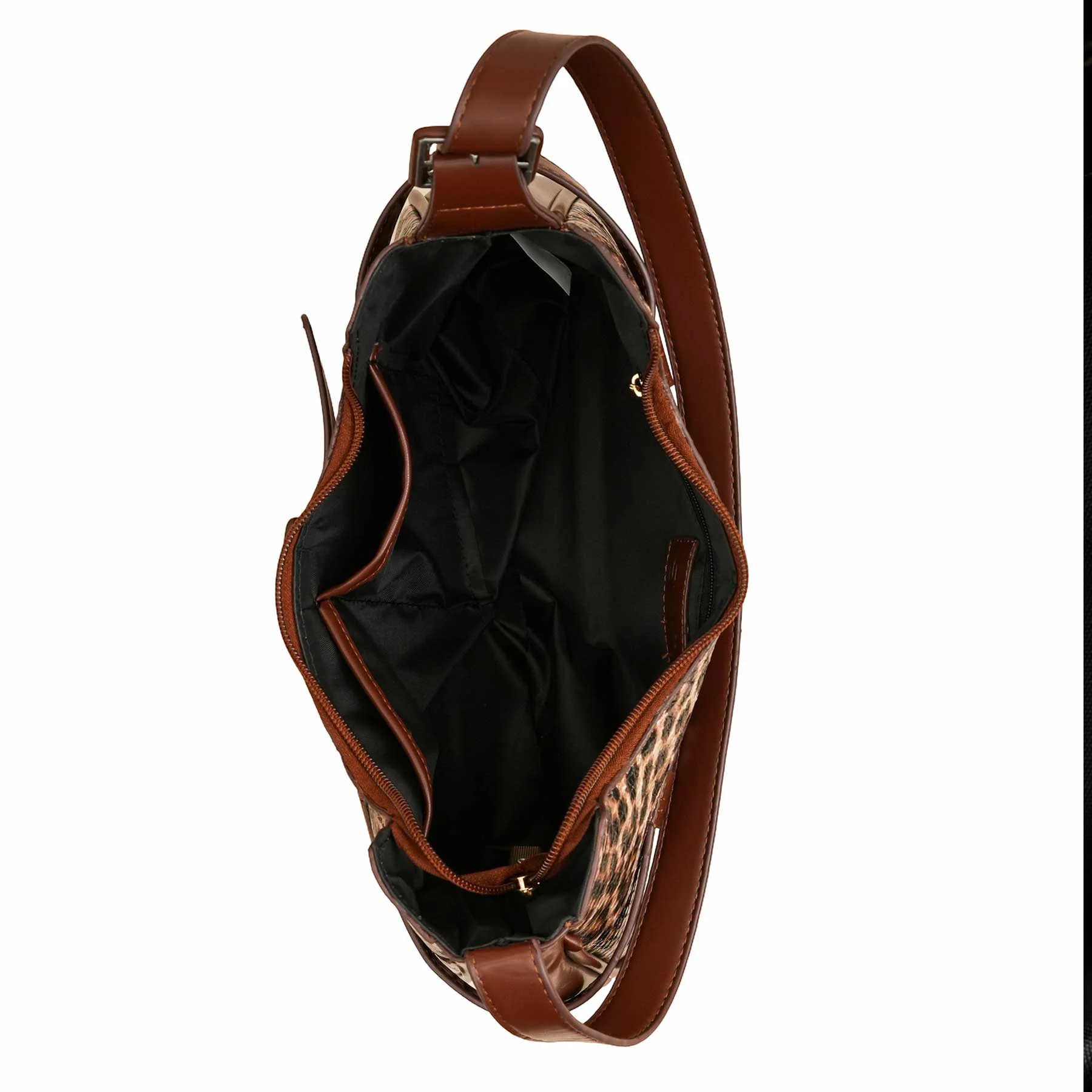 Brown Formal Shoulder Bag For Women P55861 - Image 6