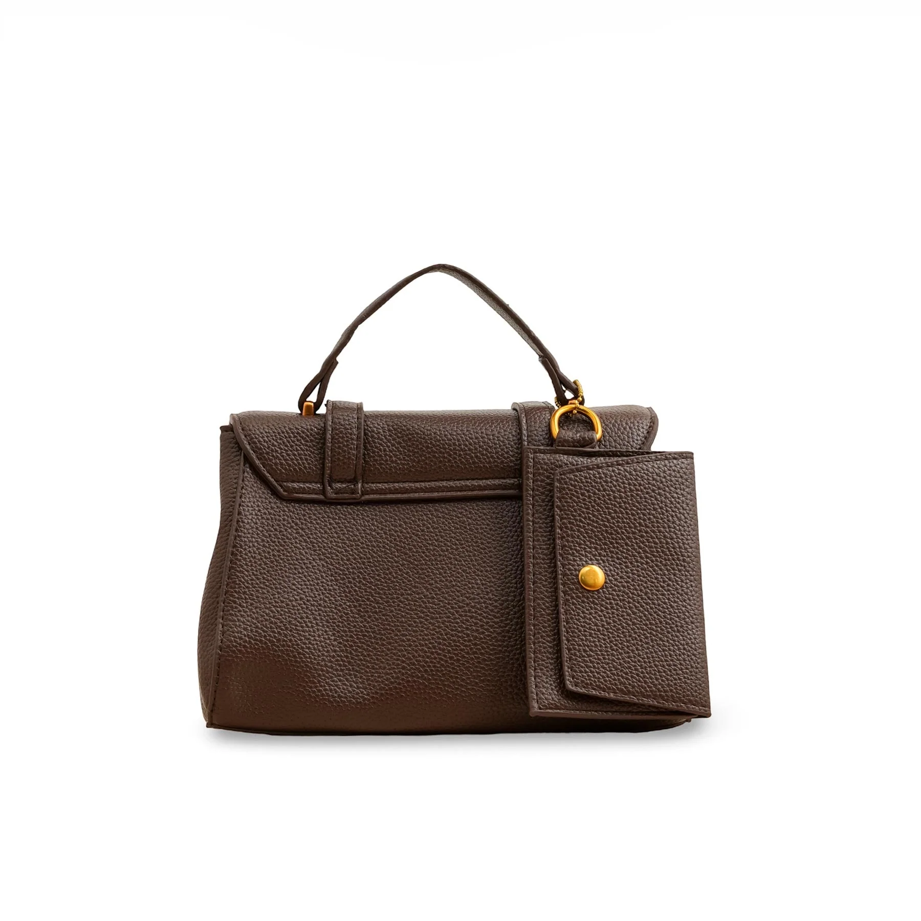 Brown Formal Shoulder Bag P36148 - Image 4