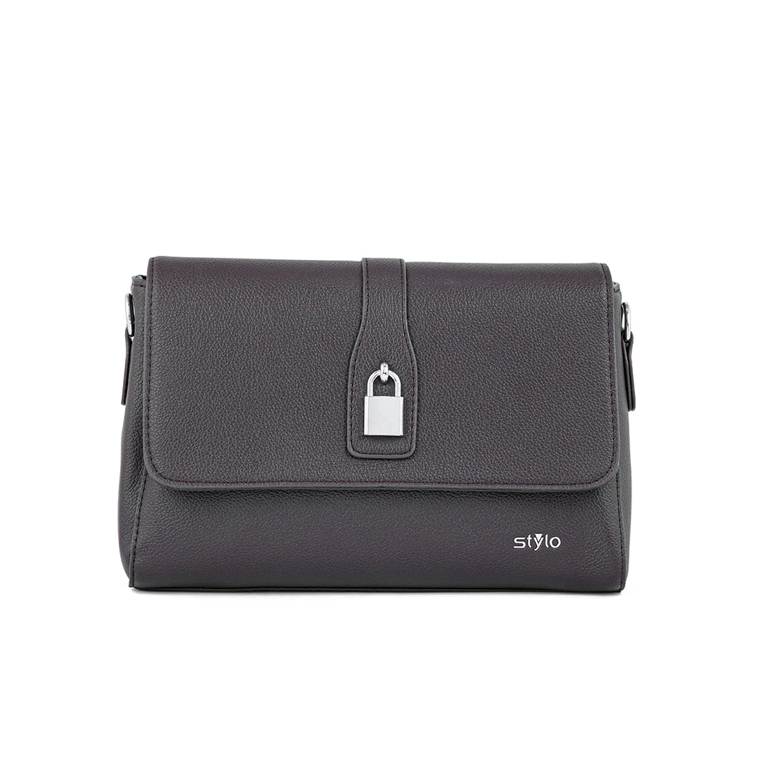 Brown Formal Shoulder Bag P36243