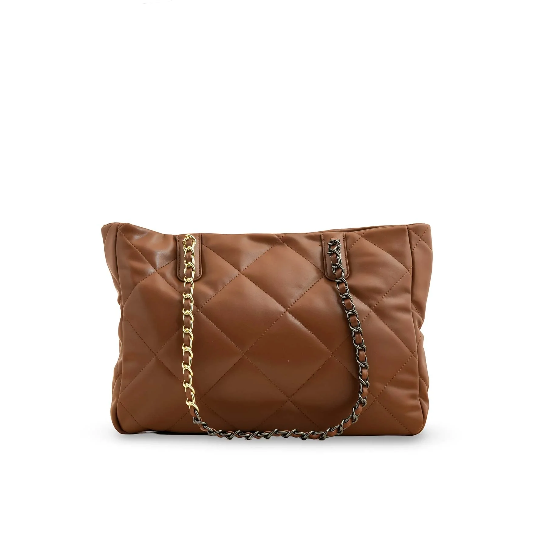 Brown Formal Shoulder Bag P36321 - Image 4