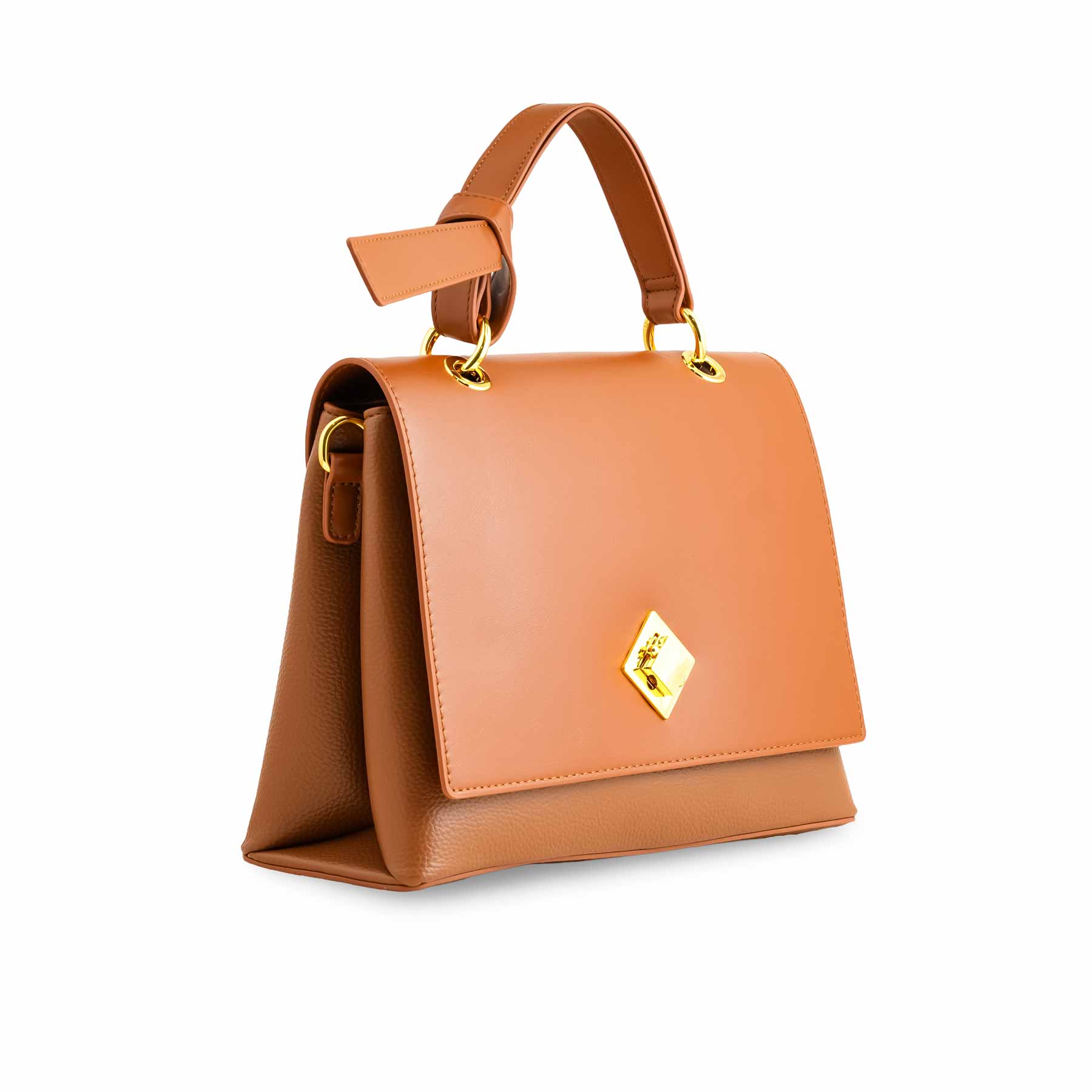 Brown Formal Shoulder Bag P36338 - Image 2