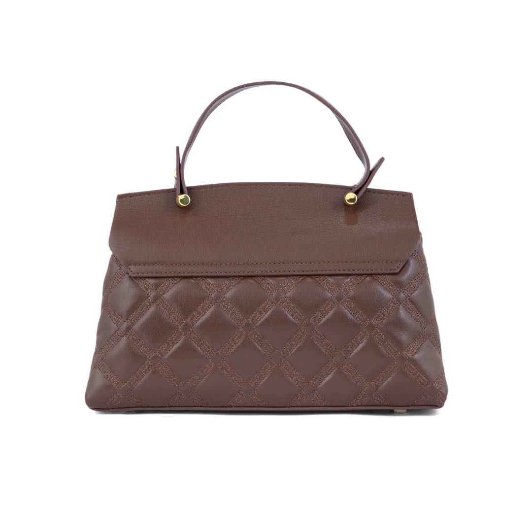 Brown Formal Shoulder Bag P36339 - Image 3