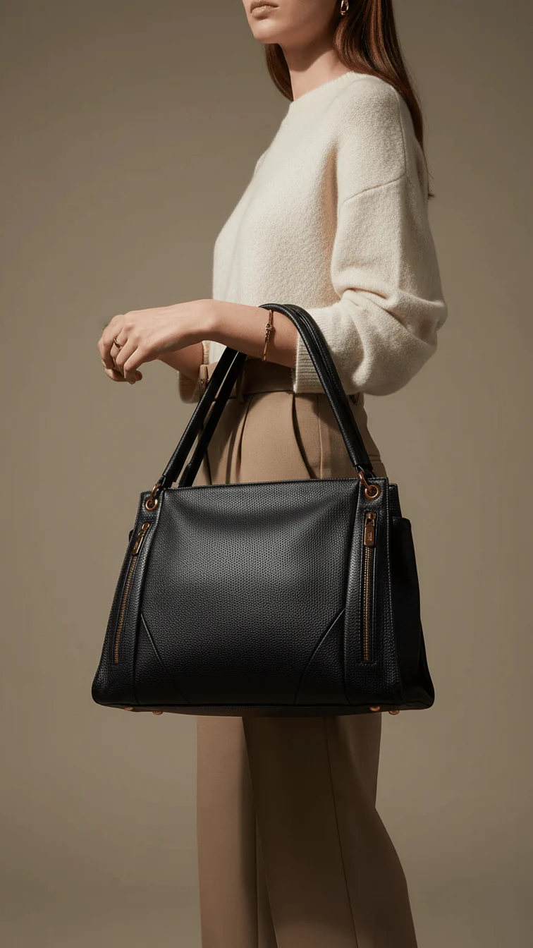 Brown Formal Shoulder Bag P36384