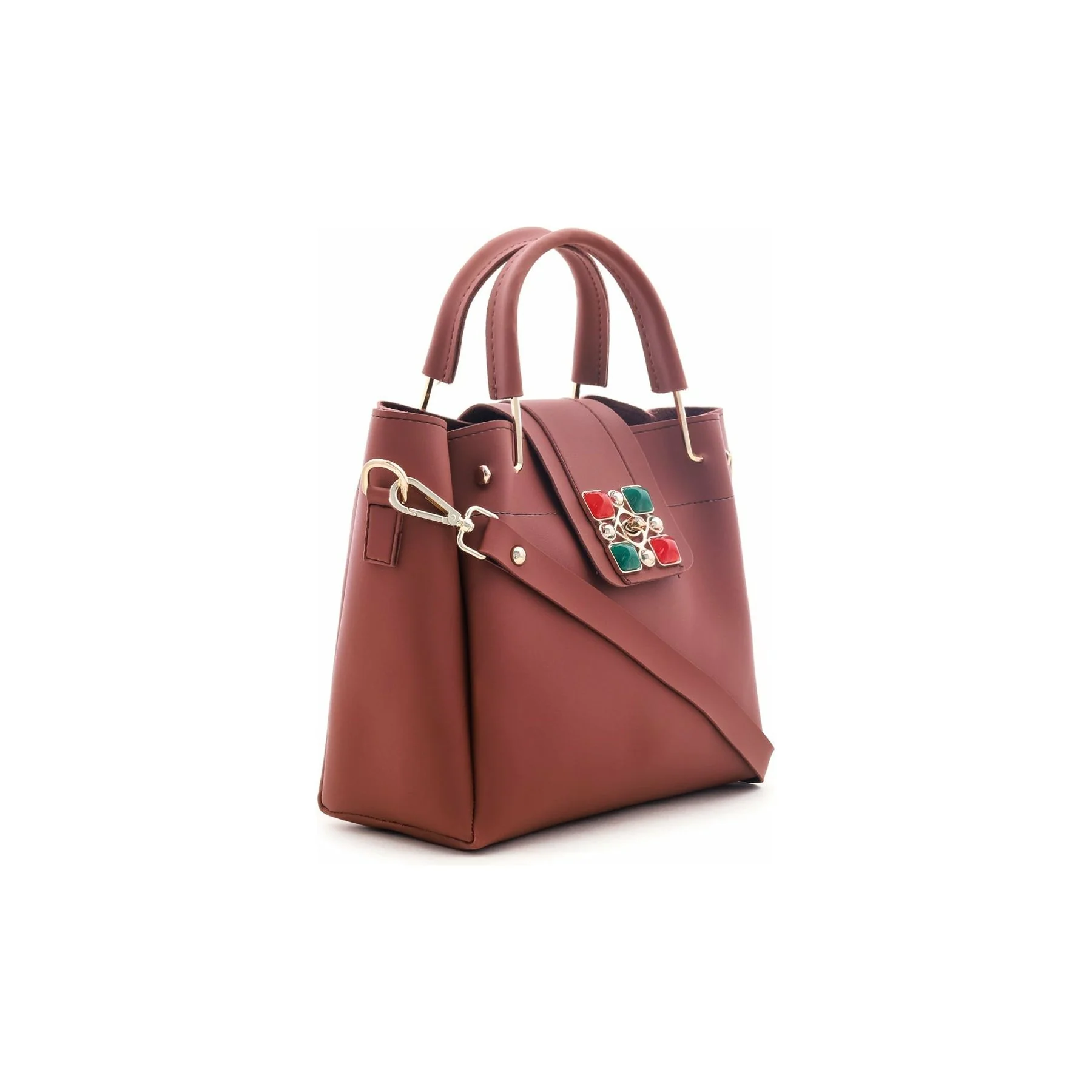 Brown Formal Shoulder Bag P54280