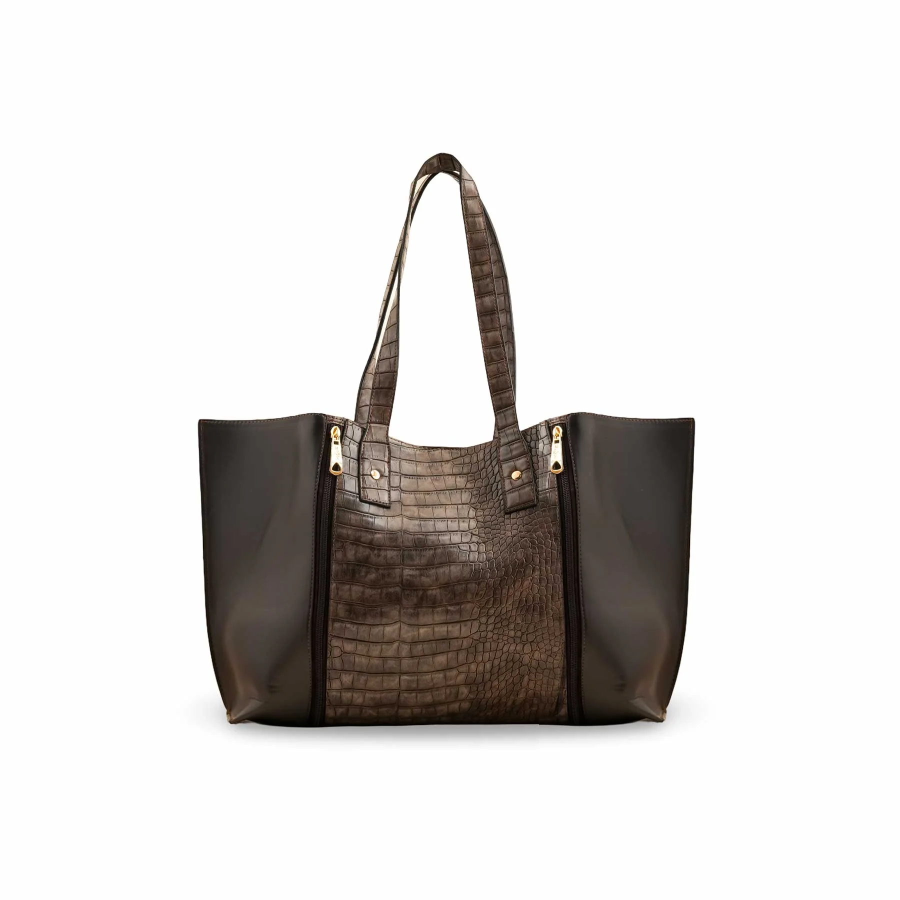 Brown Formal Shoulder Bag P55729 - Image 2