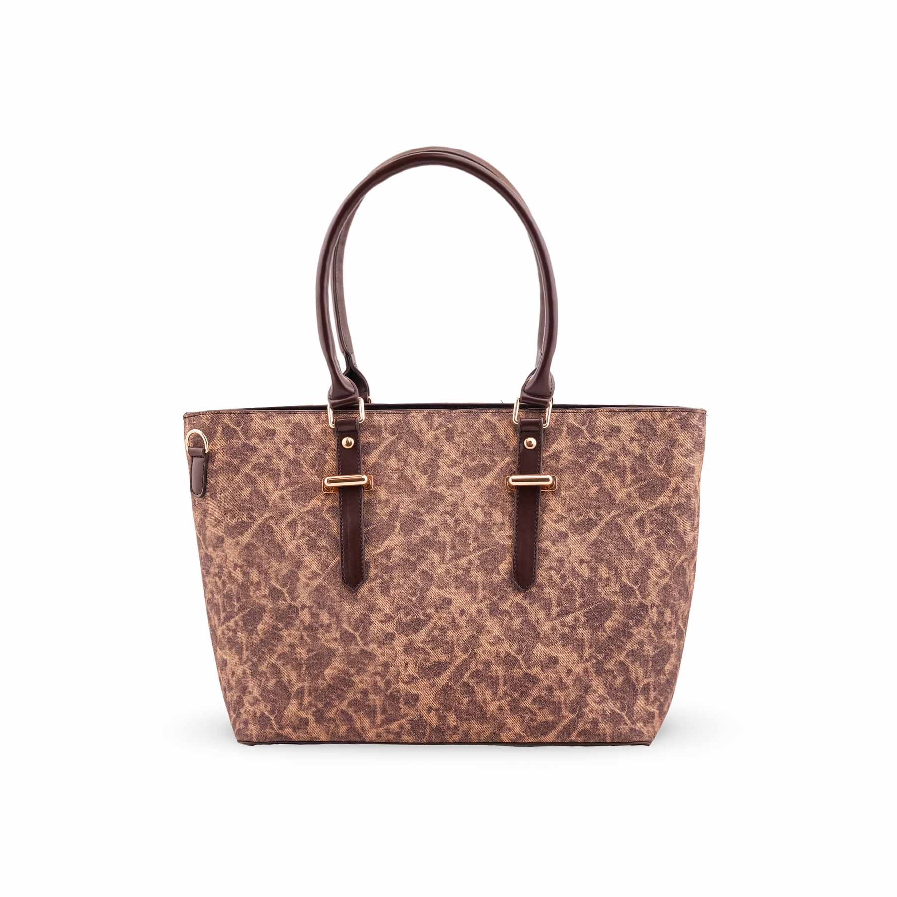 Brown Formal Shoulder Bag P55871 - Image 2