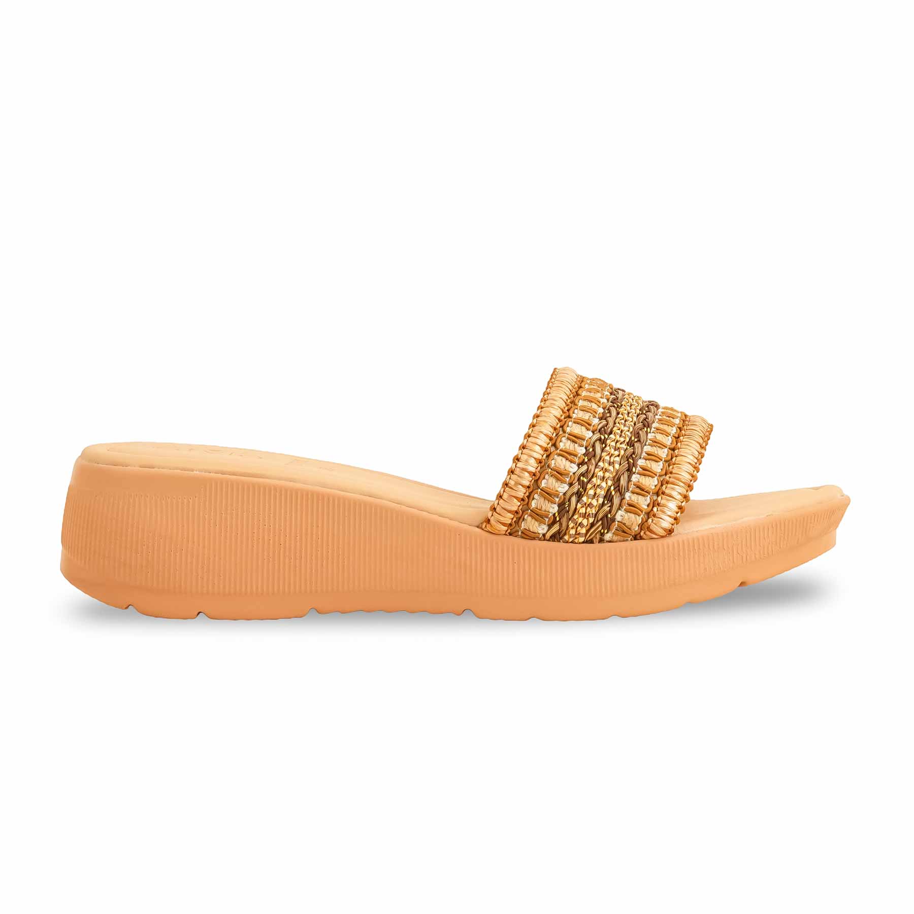 Brown Formal Slipper For Ladies FR8361 - Image 2