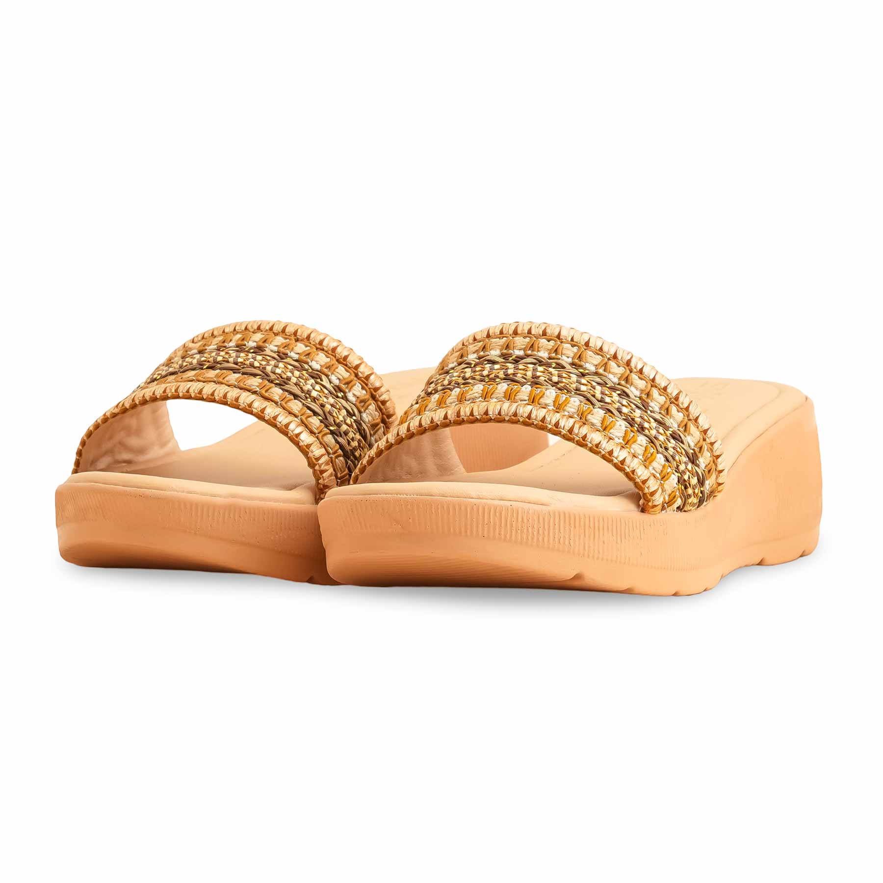Brown Formal Slipper For Ladies FR8361 - Image 3