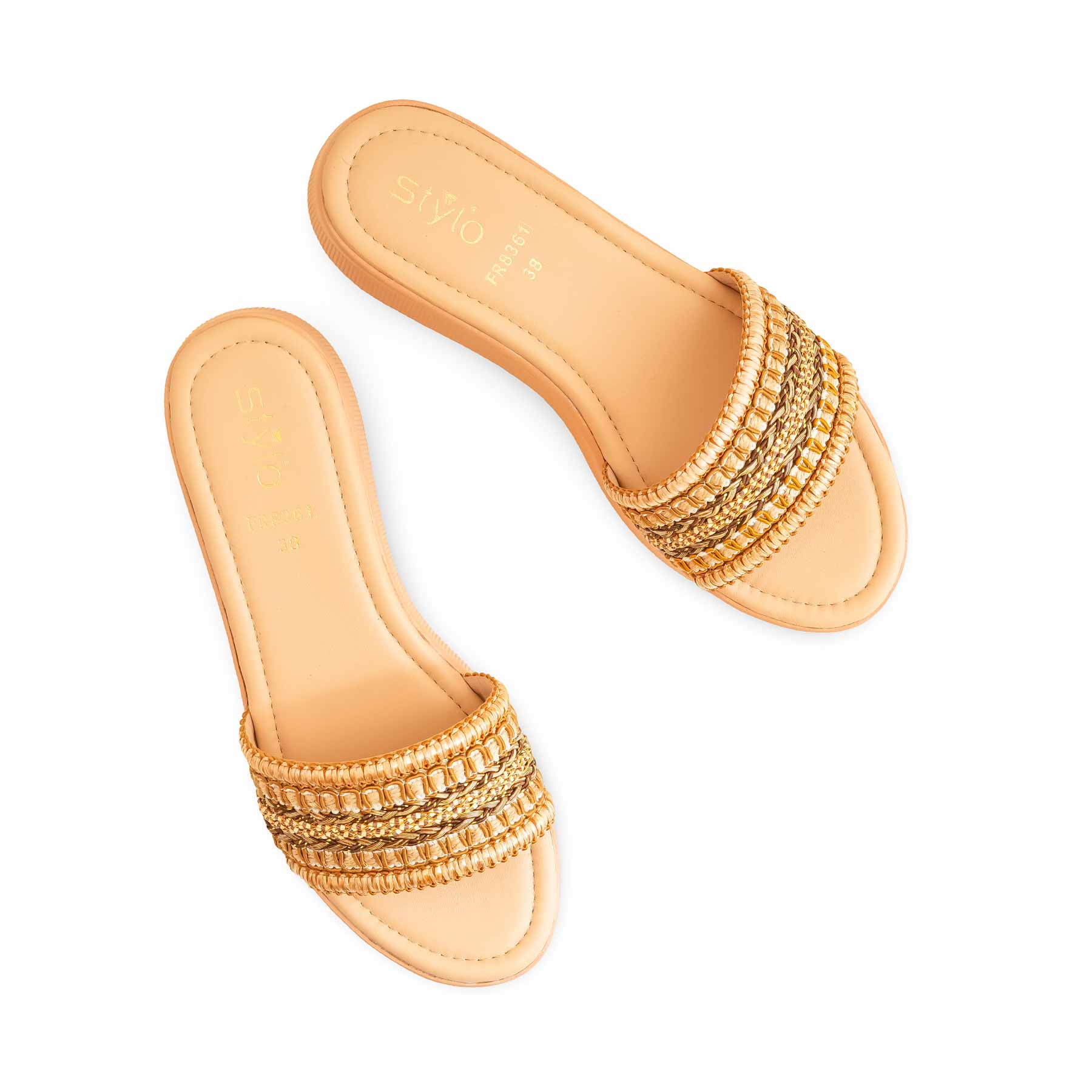 Brown Formal Slipper For Ladies FR8361 - Image 5
