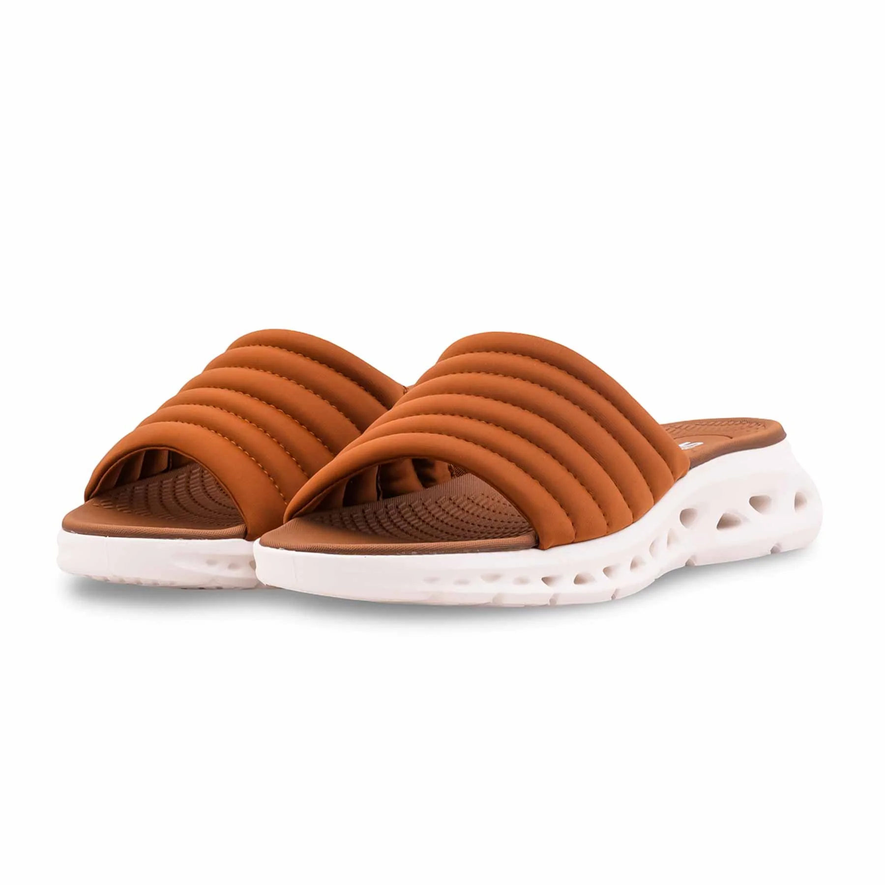 Brown Formal Slipper For Ladies PU0781 - Image 3