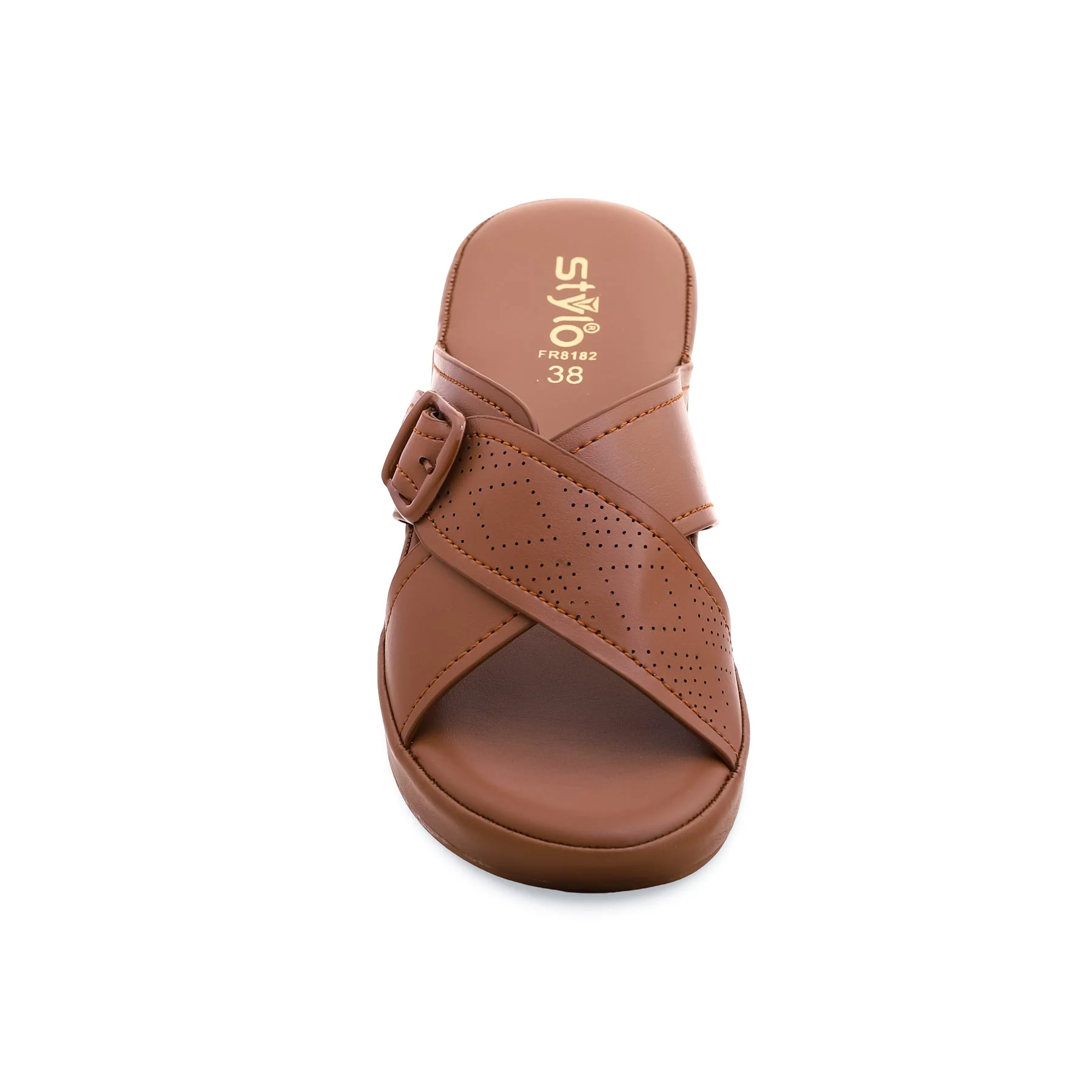 Brown Formal Slipper FR8182 - Image 3