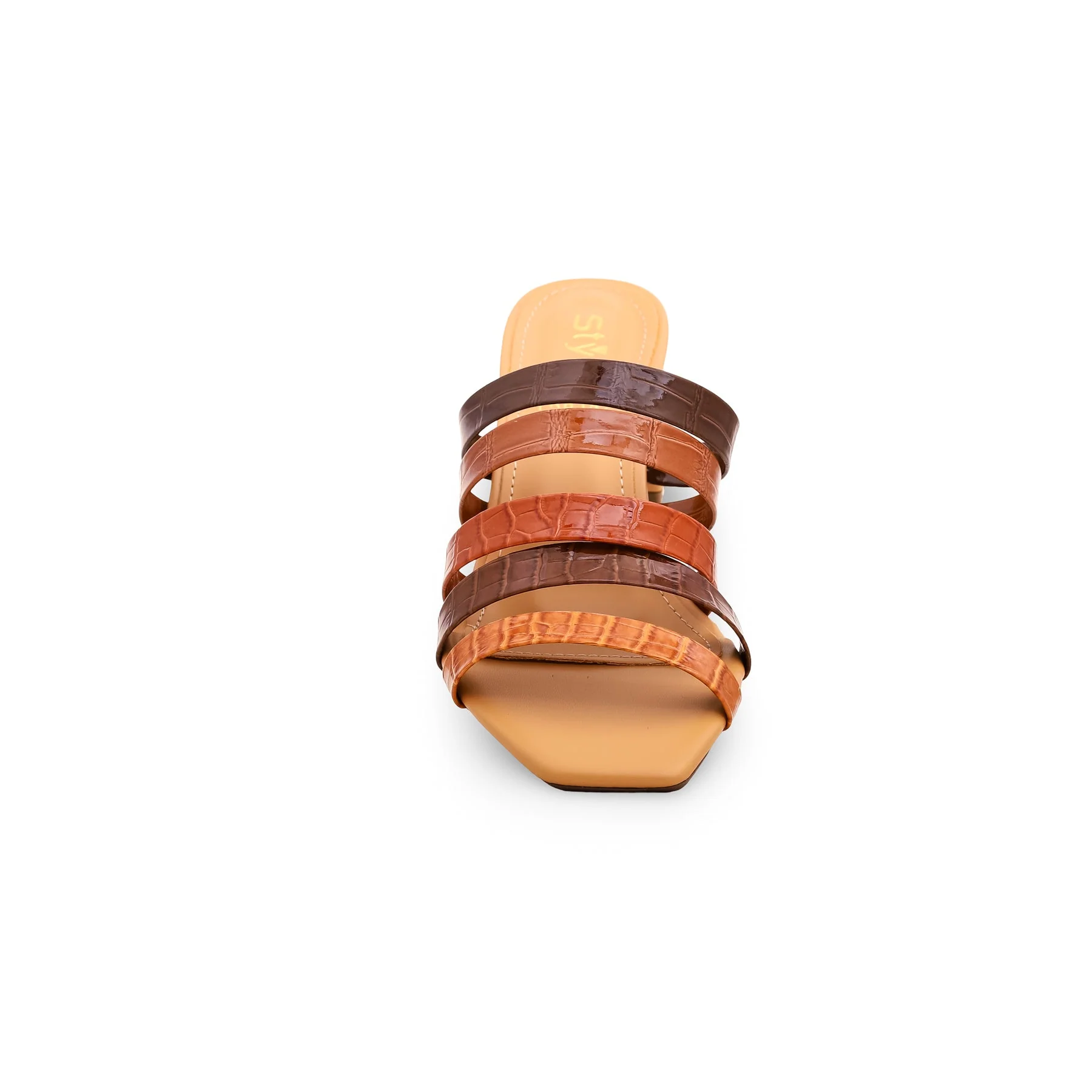 Brown Formal Slipper FR8197 - Image 3